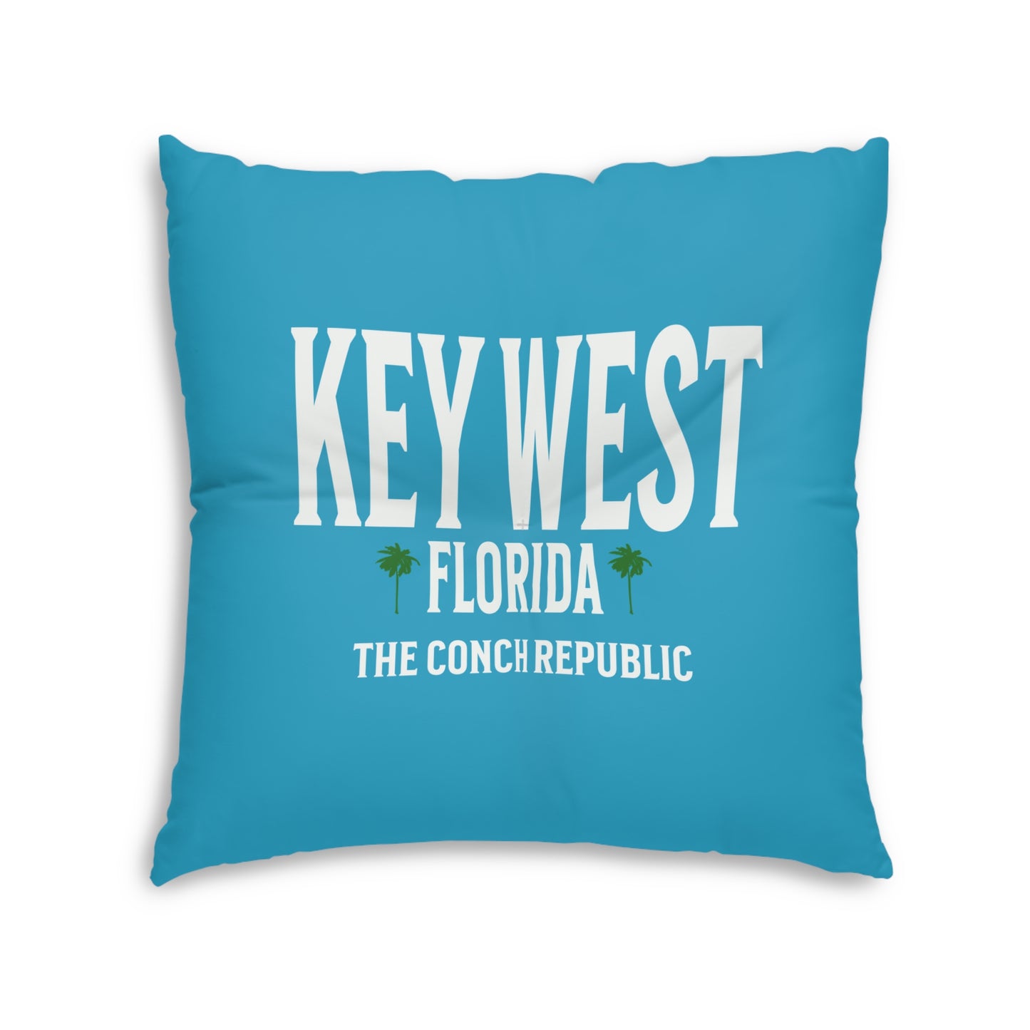 Key West Tufted Floor Pillow, Square at Caribbean Rays