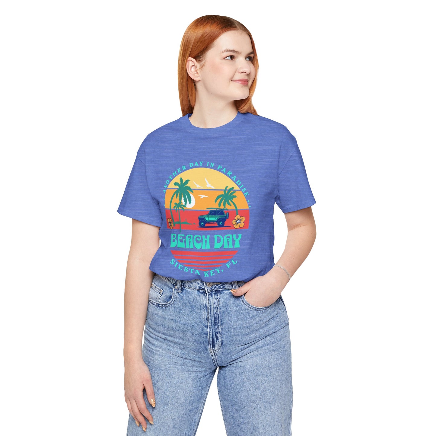Beach Day in Paradise Unisex Short Sleeve T-Shirt