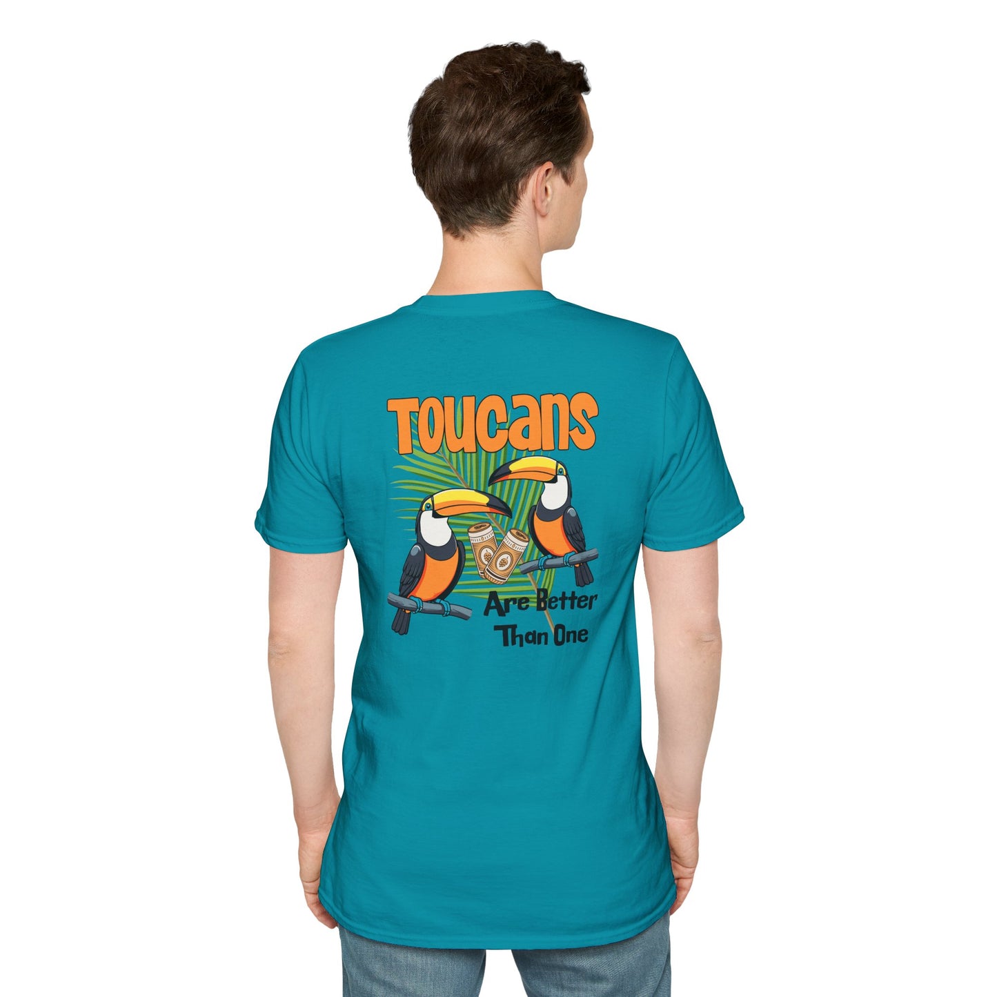 Toucans Are Better Than One Unisex Softstyle T-Shirt