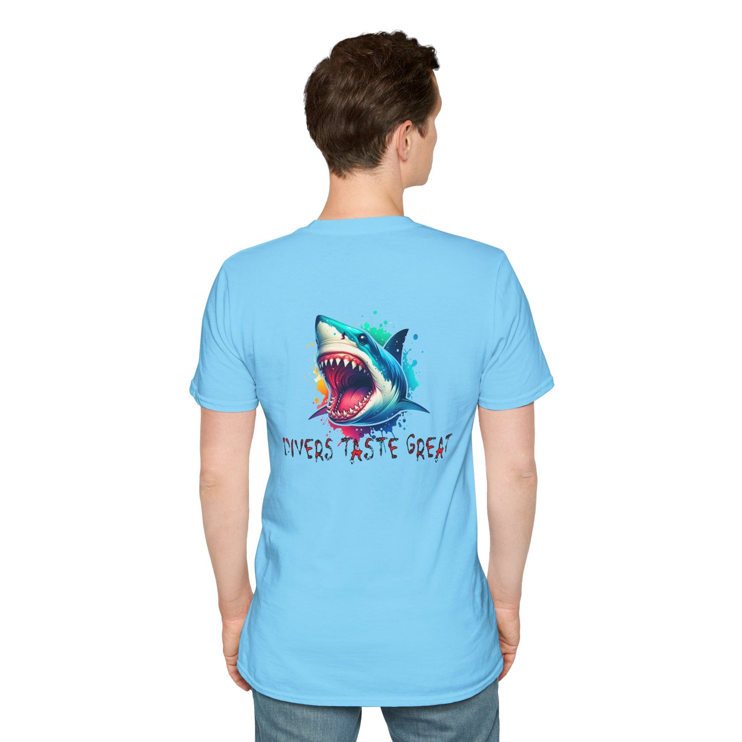 Diver's Taste Great Unisex Softstyle T-Shirt - Fun Fishing Tee