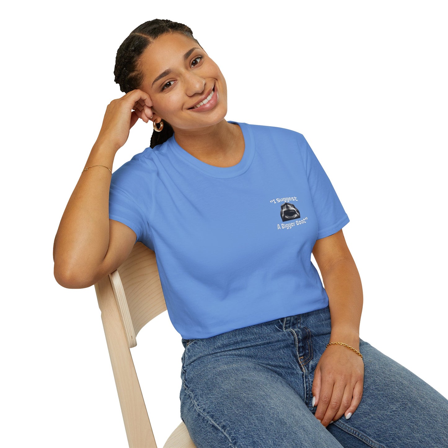 I Suggest a Bigger Boat Unisex Softstyle T-Shirt