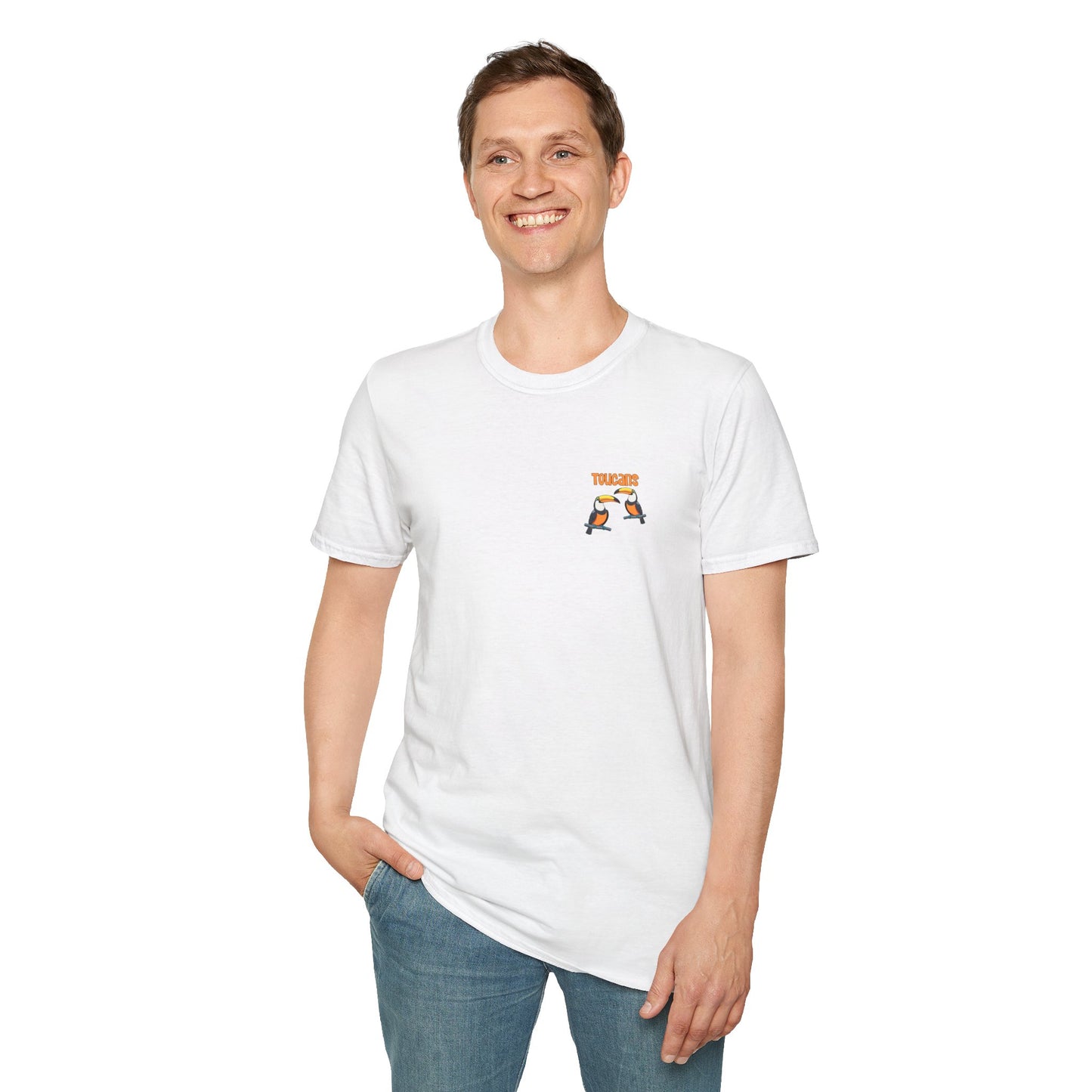 Toucans Are Better Than One Unisex Softstyle T-Shirt