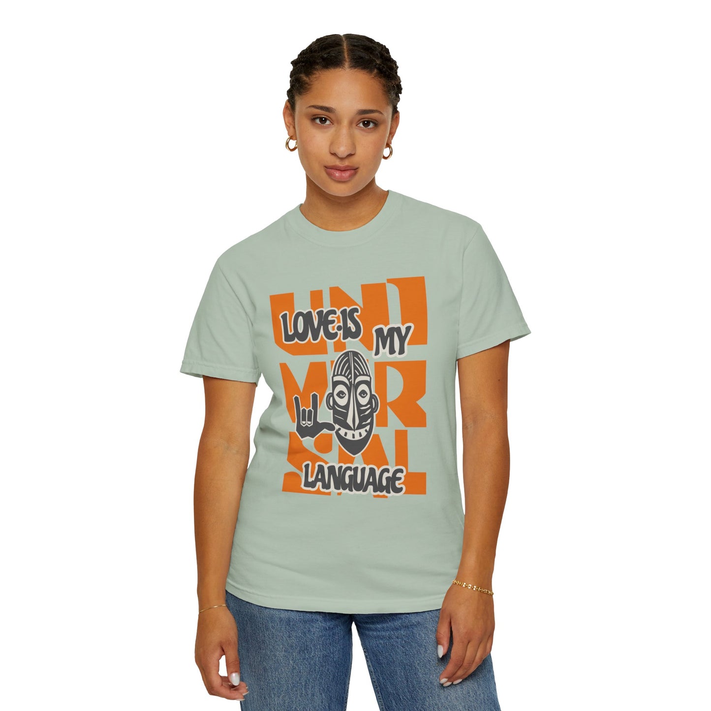 Love Is My Language Tee, Comfort-Colors Unisex T-Shirt