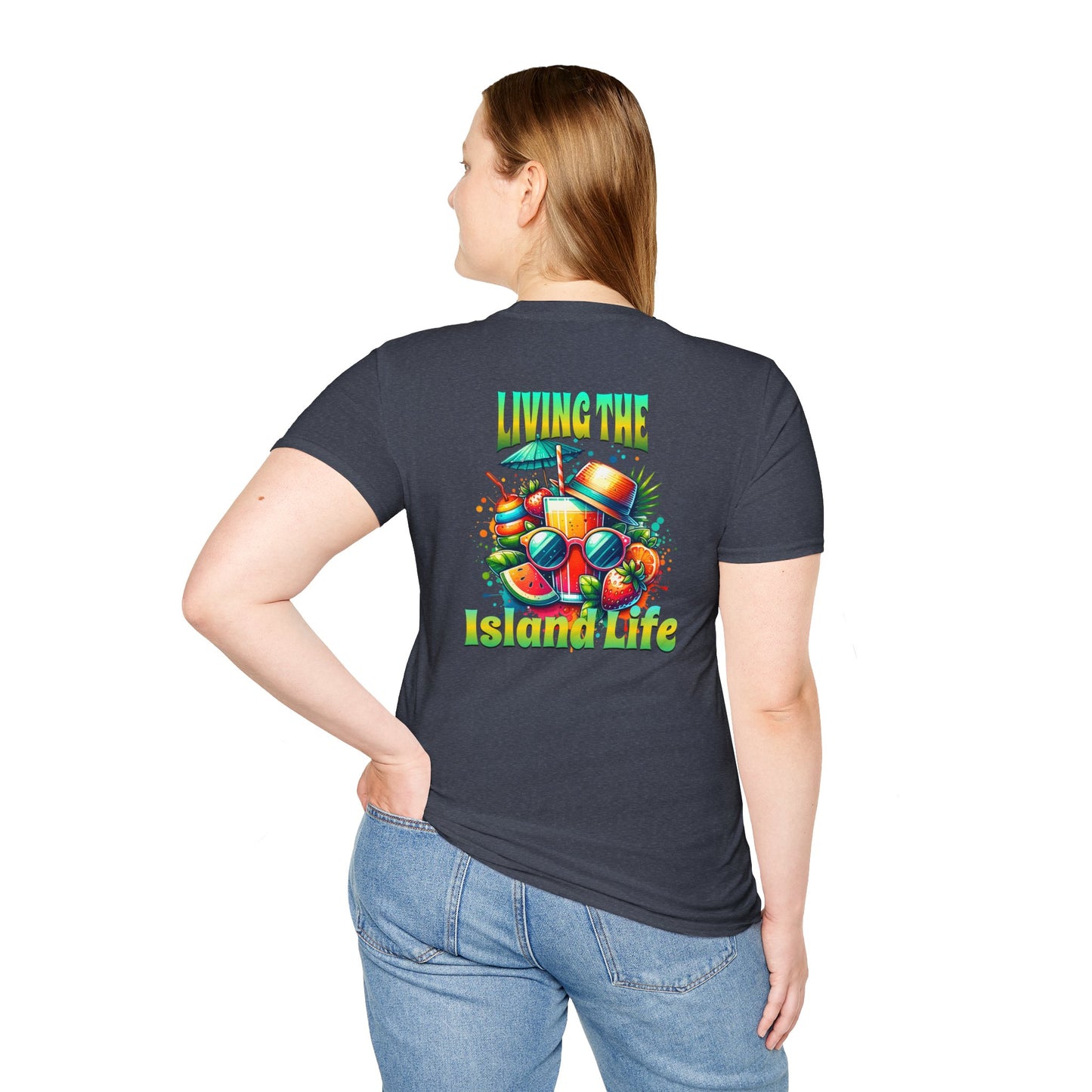 Living the Island Life Unisex Softstyle T-Shirt