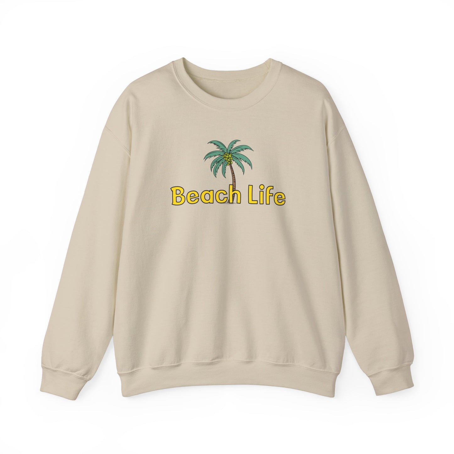 Beach Life Unisex Heavy Blend™ Crewneck Sweatshirt at Caribbean Rays