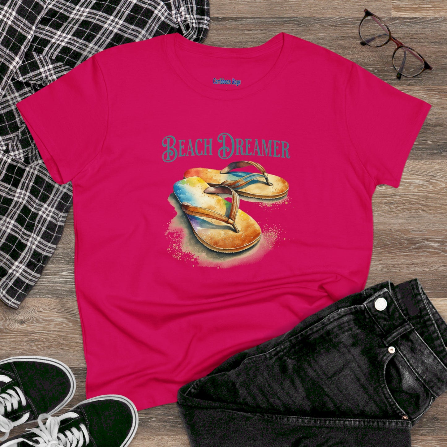 Beach Dreamer Women's Midweight Cotton Tee