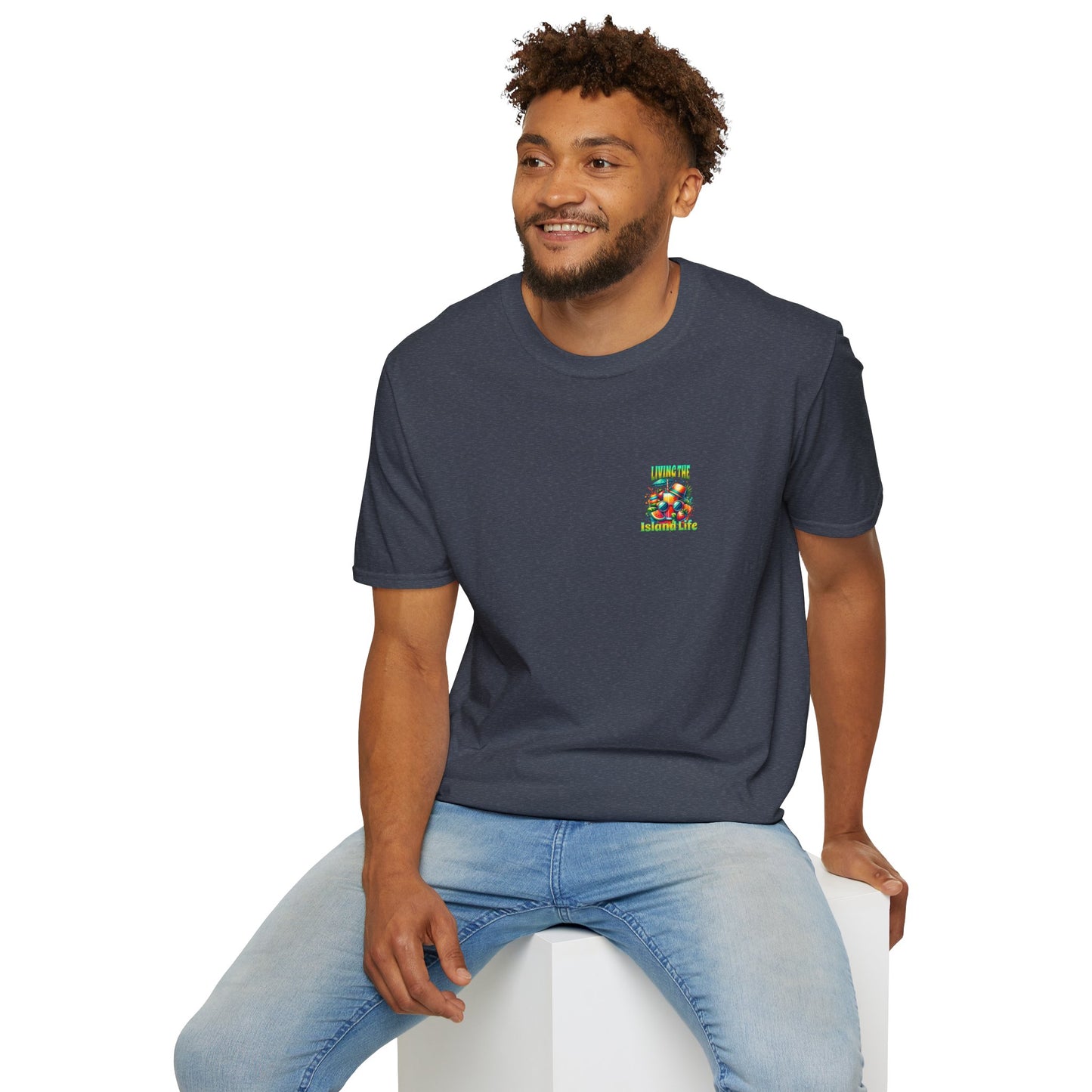 Living the Island Life Unisex Softstyle T-Shirt