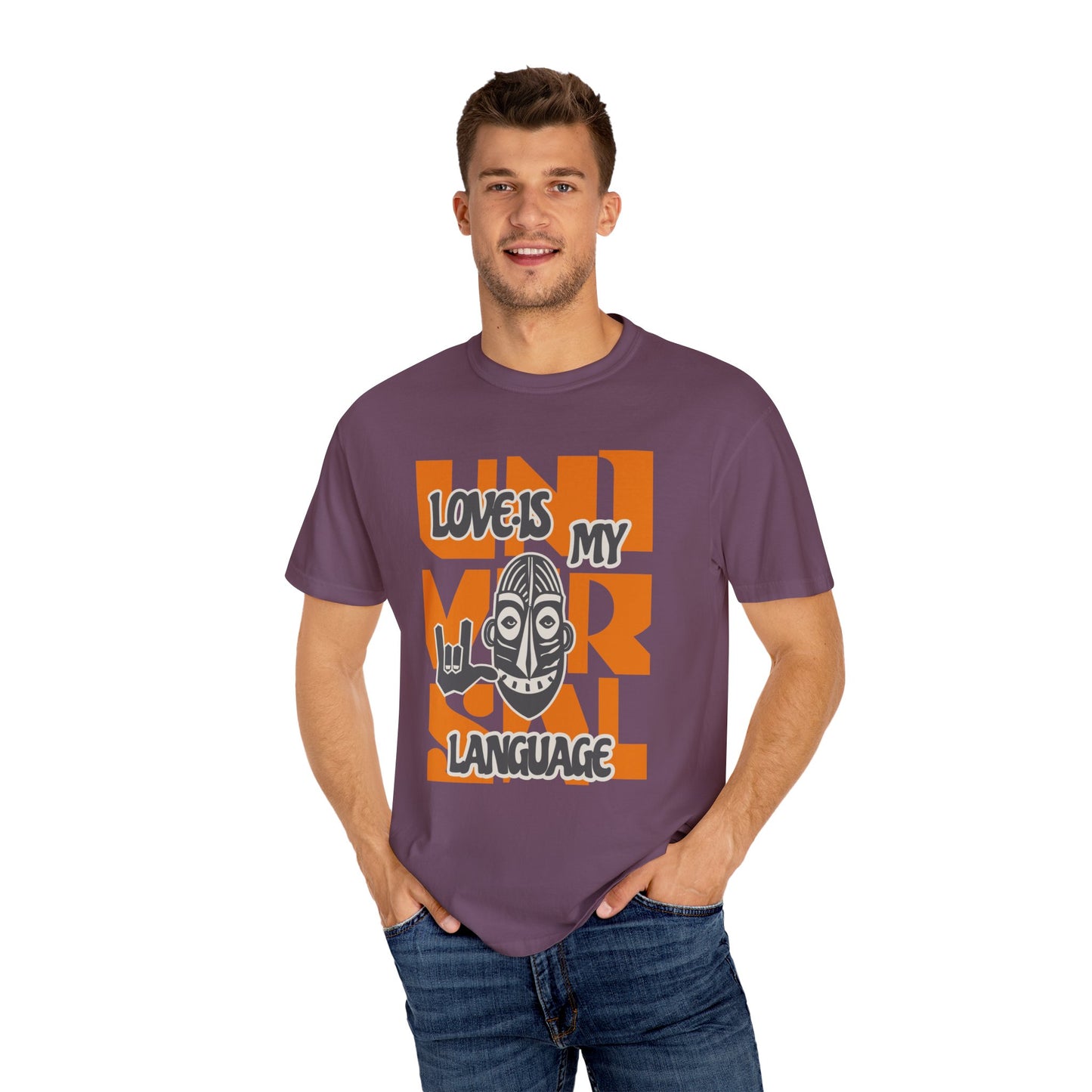 Love Is My Language Tee, Comfort-Colors Unisex T-Shirt