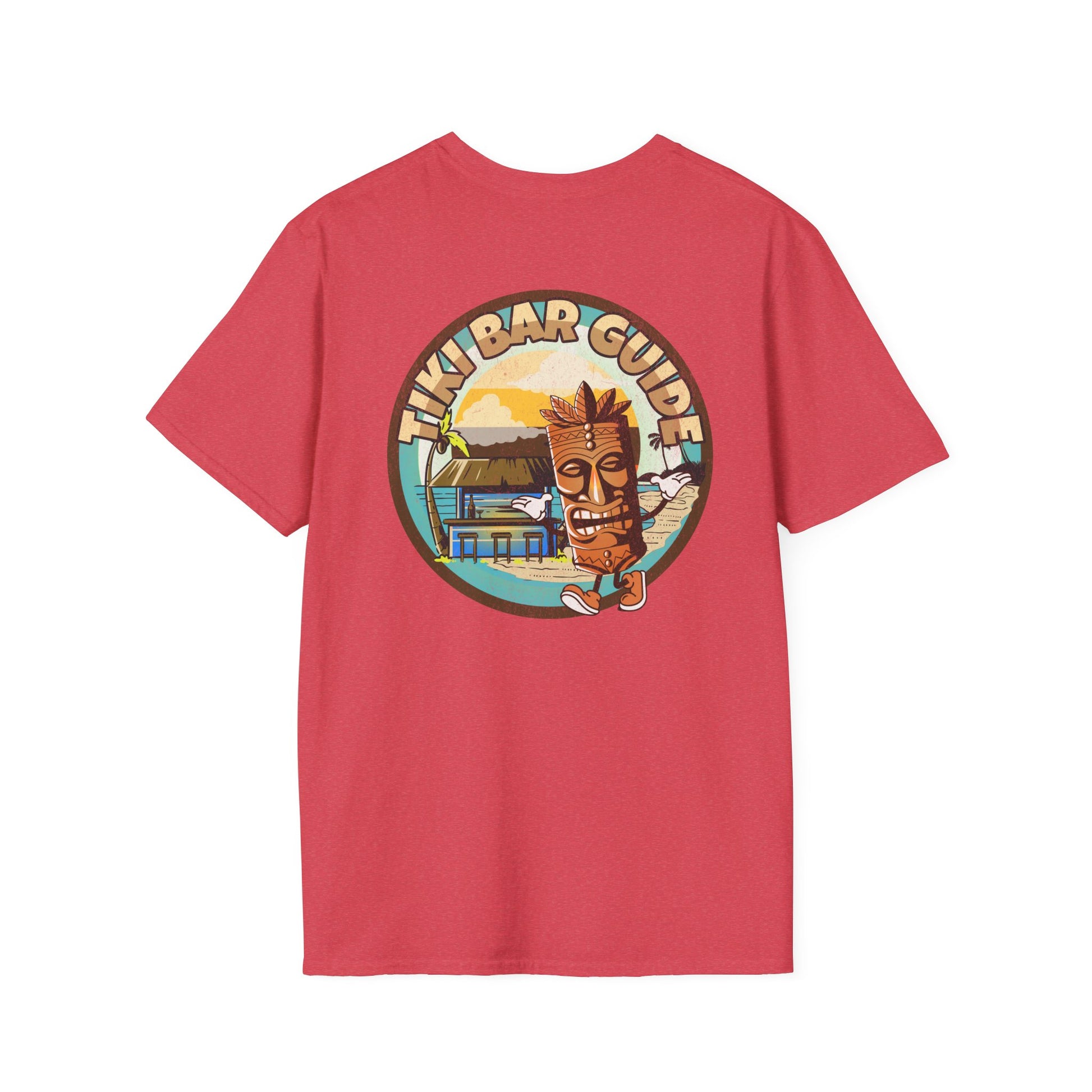 Tiki Bar Guide unisex softstyle T-Shirt - Caribbean Rays