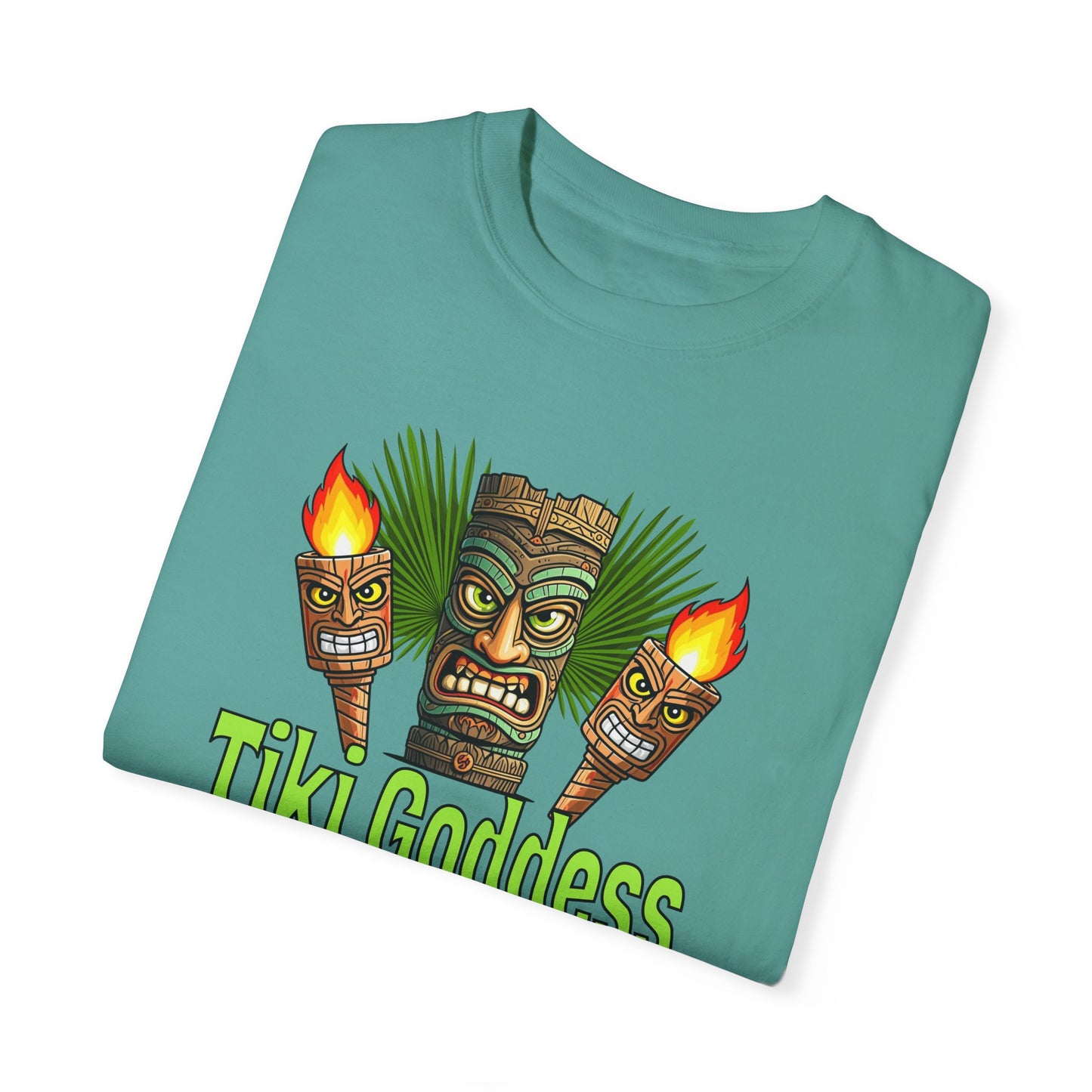 Resort Collection Tiki Goddess Unisex Garment-Dyed T-shirt
