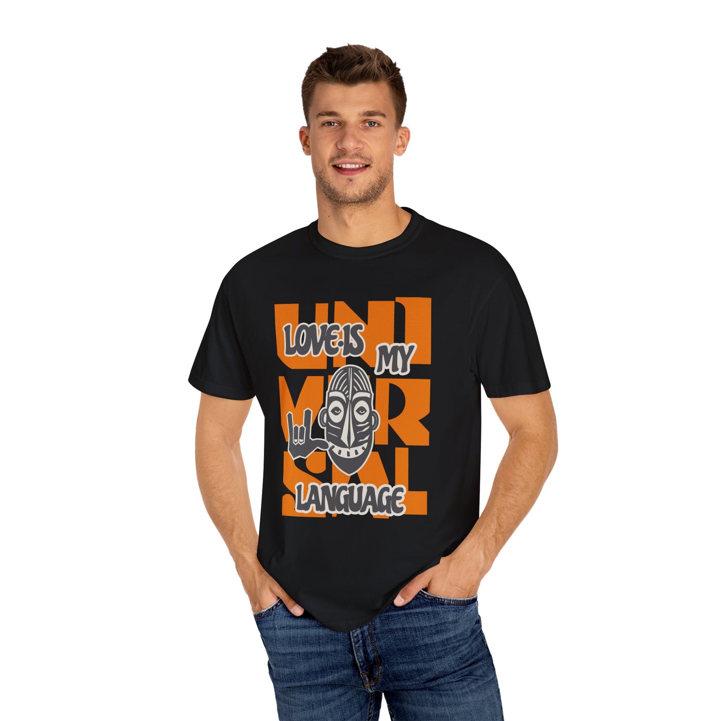 Love Is My Language Tee, Comfort-Colors Unisex T-Shirt