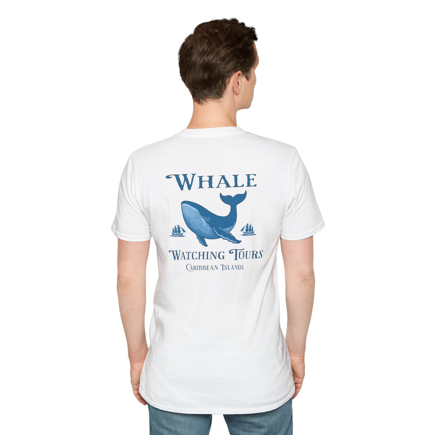 Whale Watching Tours Unisex Softstyle T-Shirt