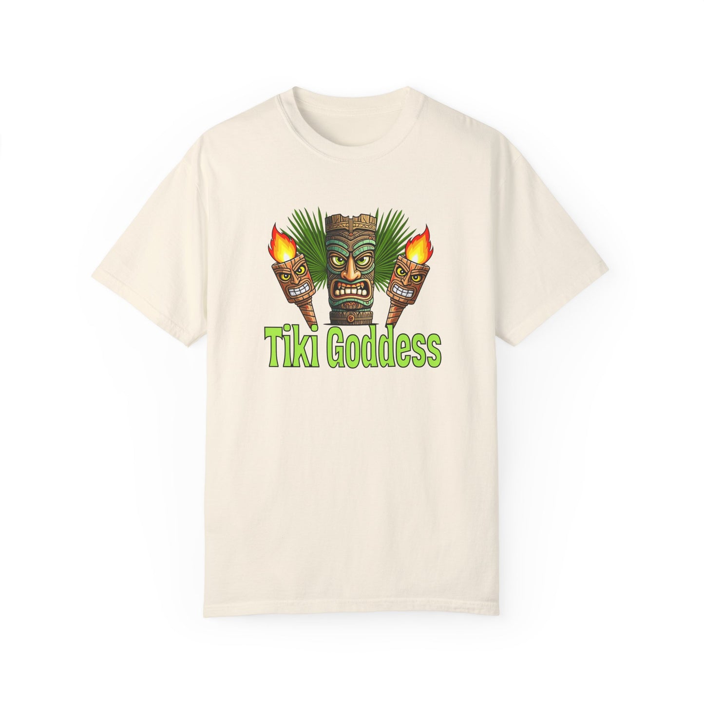 Resort Collection Tiki Goddess Unisex Garment-Dyed T-shirt