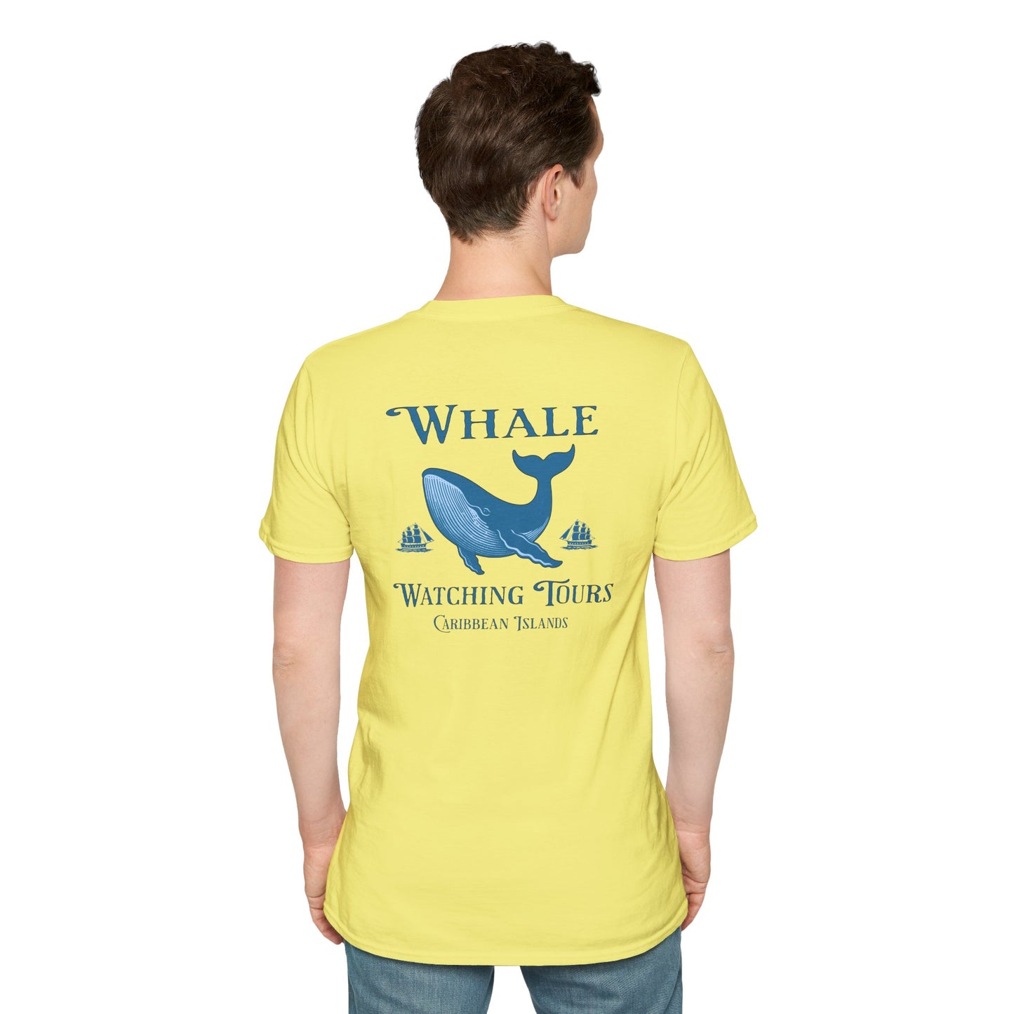 Whale Watching Tours Unisex Softstyle T-Shirt