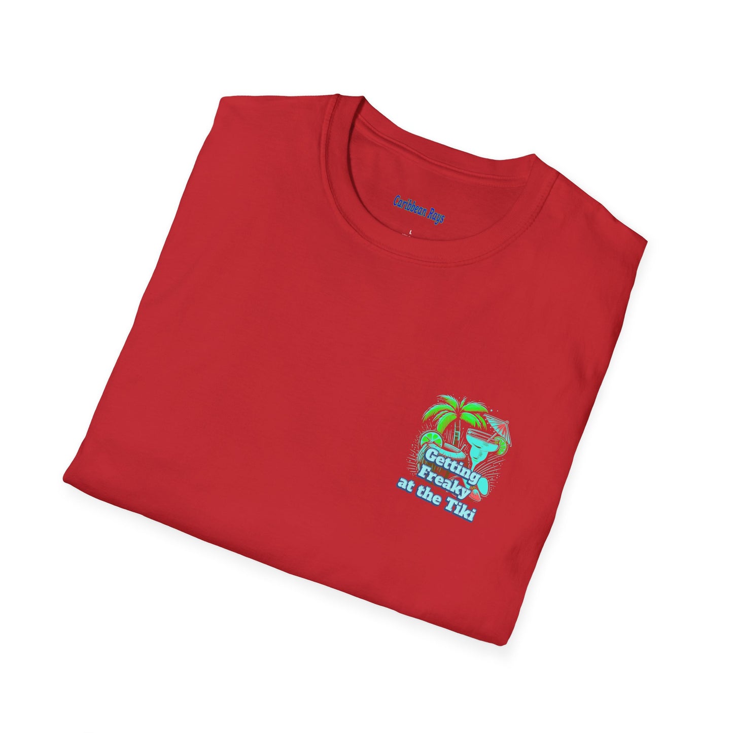 Getting Freaky at the Tiki Unisex Softstyle T-Shirt