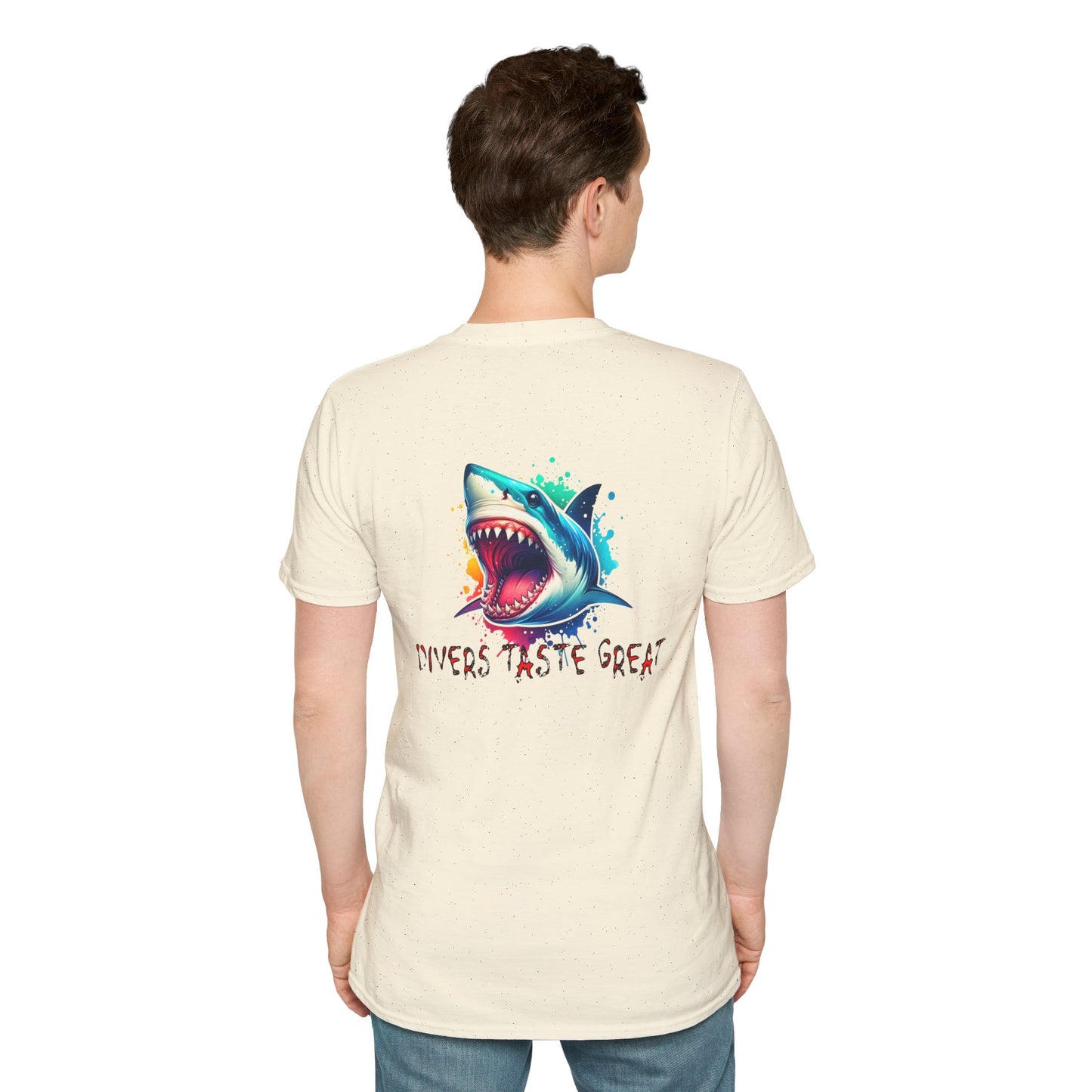 Diver's Taste Great Unisex Softstyle T-Shirt - Fun Fishing Tee