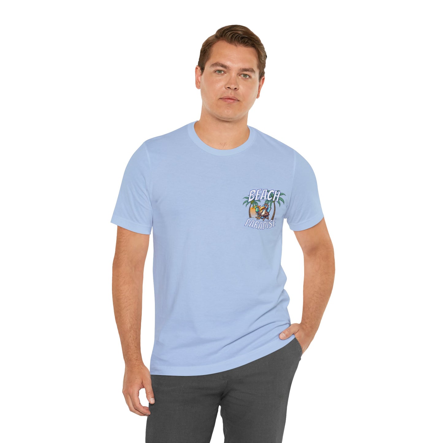 Beach Paradise Unisex Jersey Short Sleeve Tee