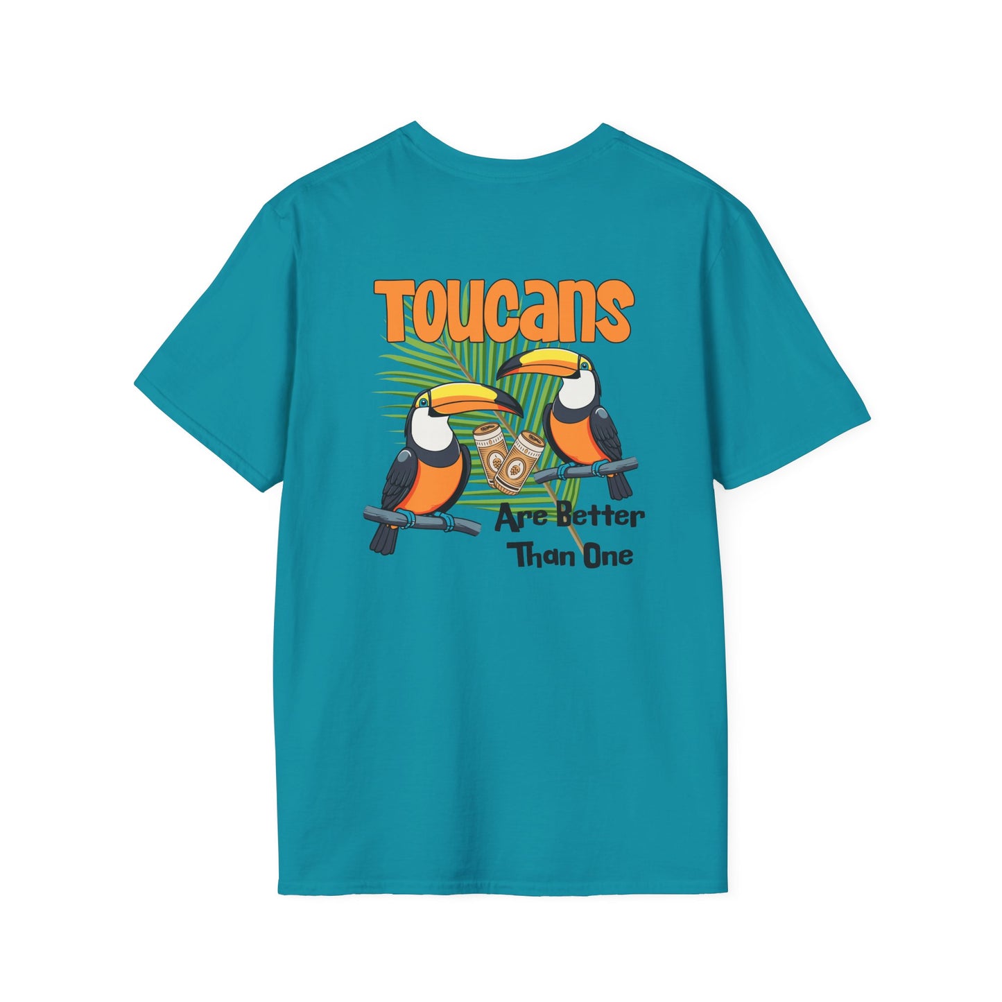 Toucans Are Better Than One Unisex Softstyle T-Shirt
