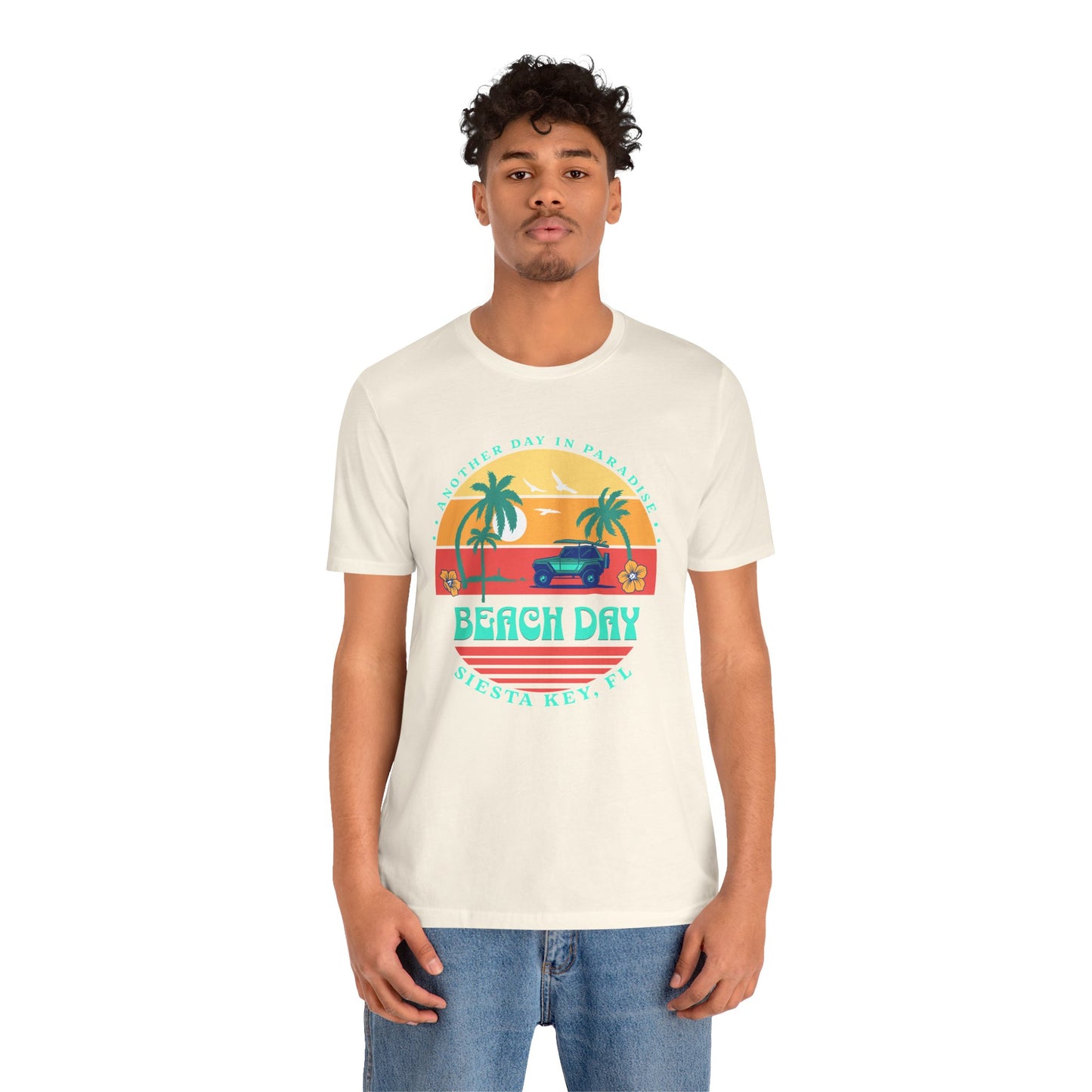 Beach Day in Paradise Unisex Short Sleeve T-Shirt