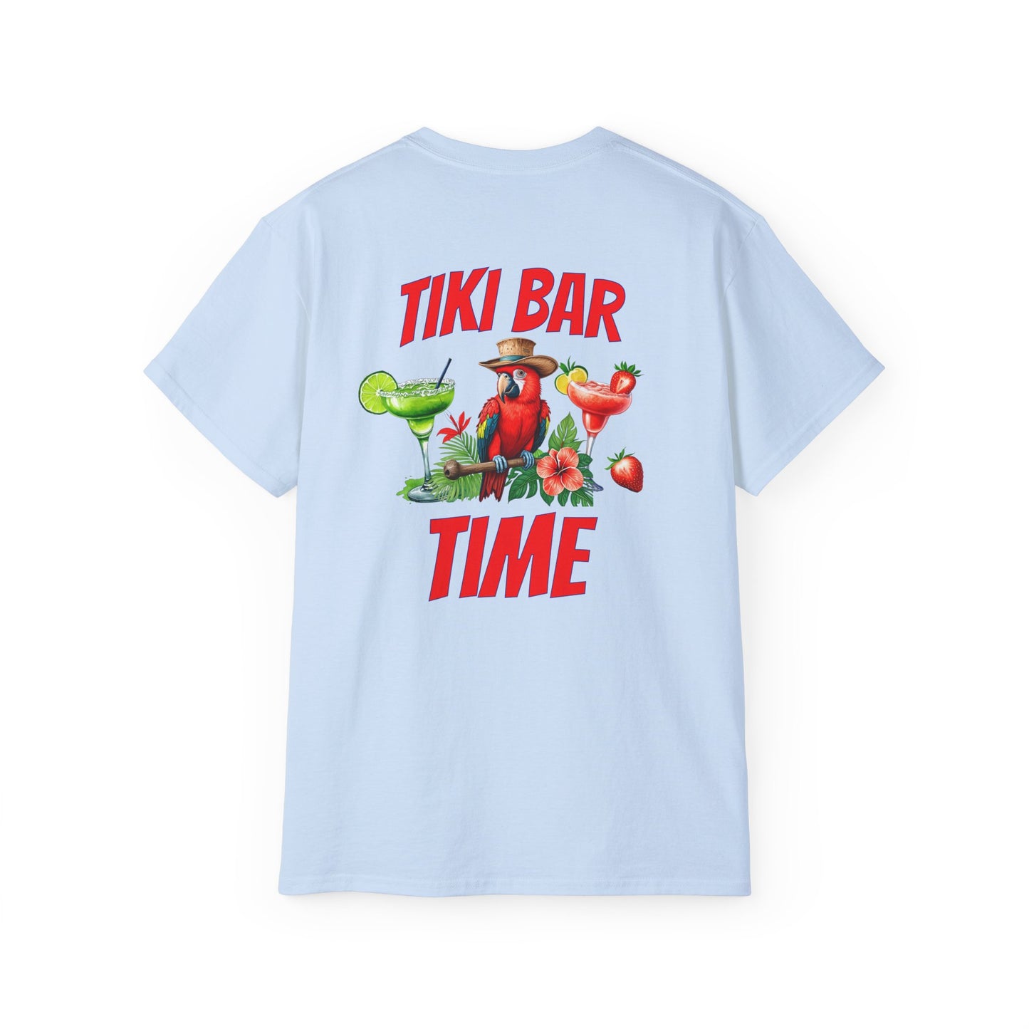 Tiki Beach Collection Tik Bar Time Unisex Ultra Cotton Tee at Caribbean Rays