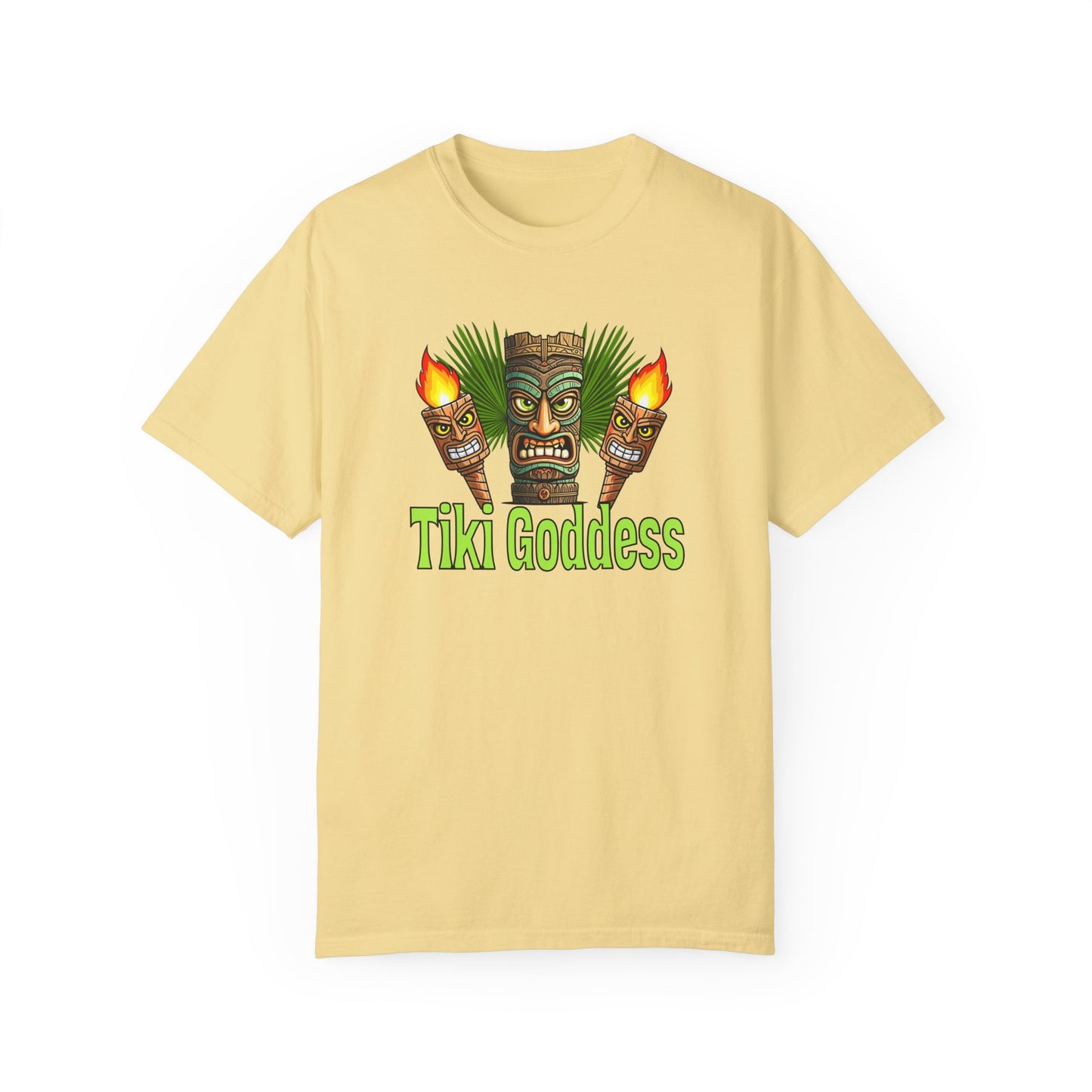 Resort Collection Tiki Goddess Unisex Garment-Dyed T-shirt