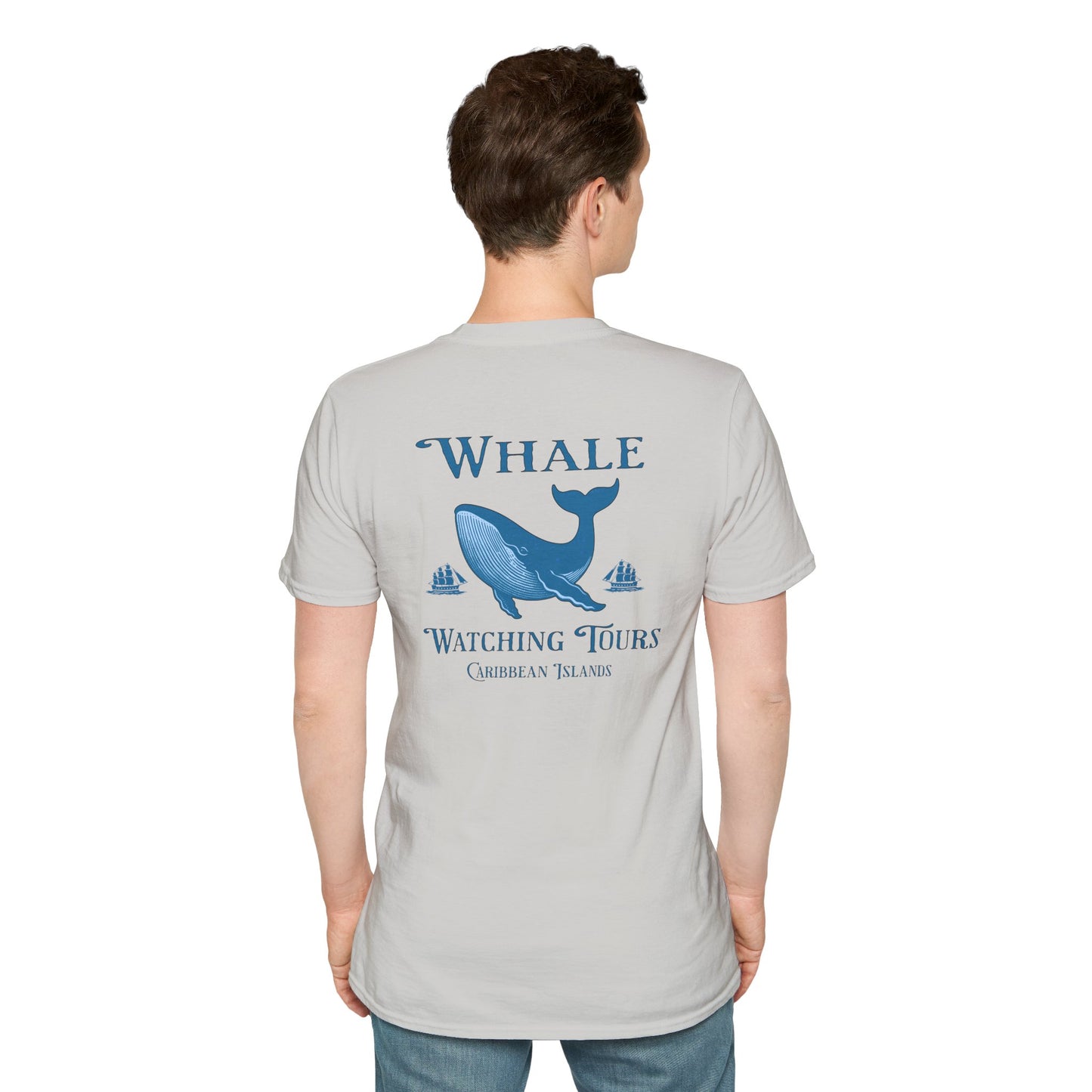 Whale Watching Tours Unisex Softstyle T-Shirt