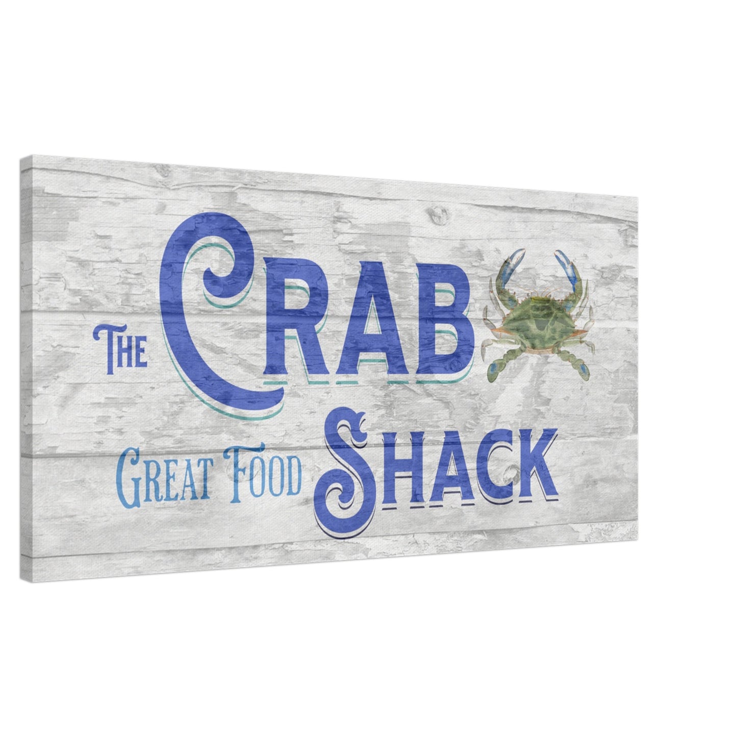 The Crab Shack Canvas Wall Print
