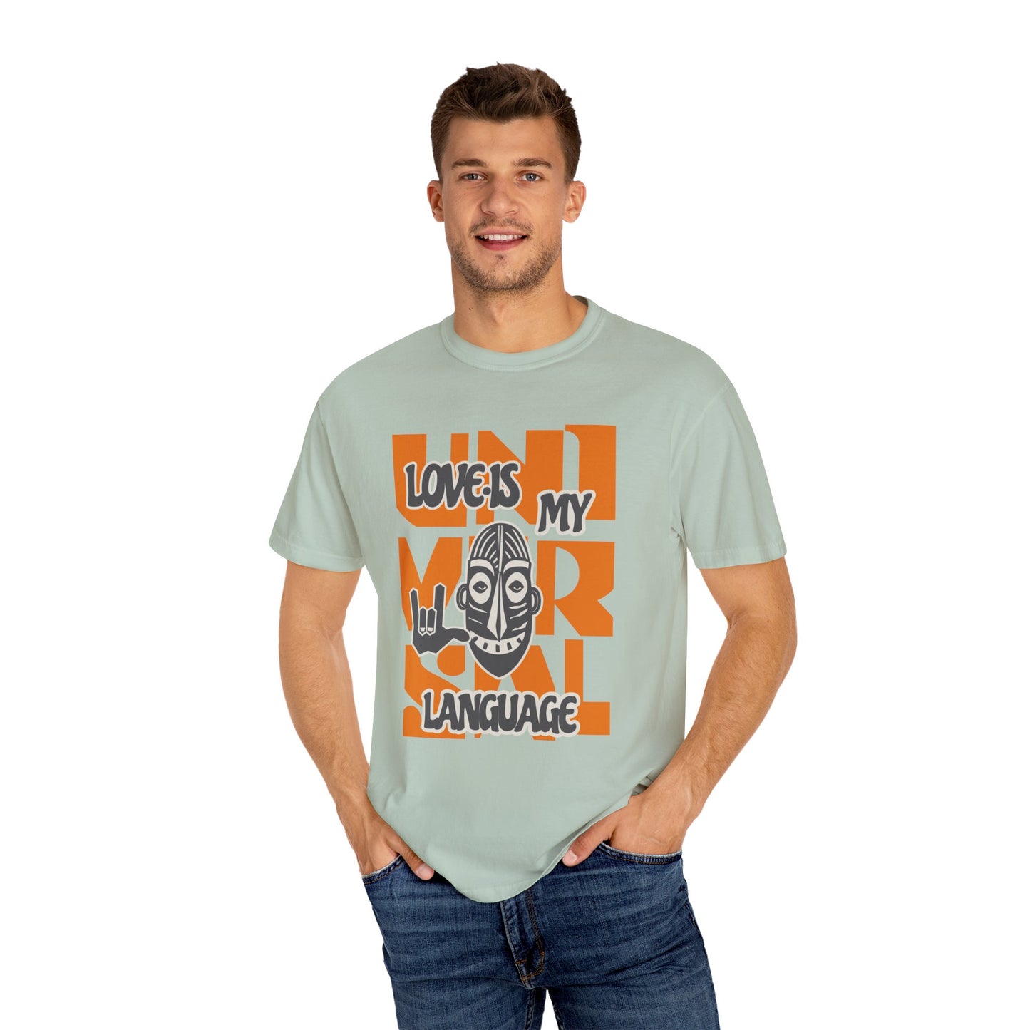 Love Is My Language Tee, Comfort-Colors Unisex T-Shirt