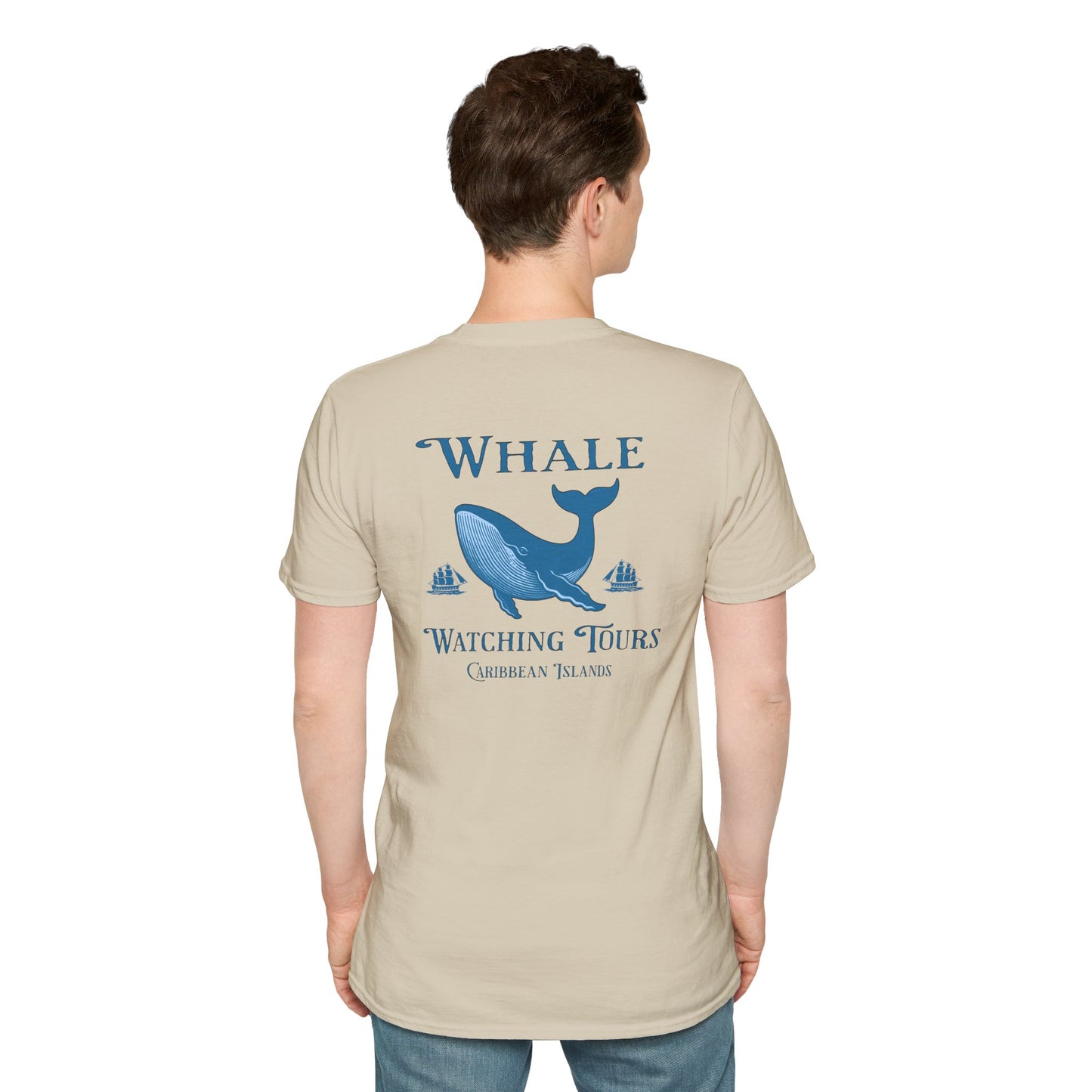 Whale Watching Tours Unisex Softstyle T-Shirt