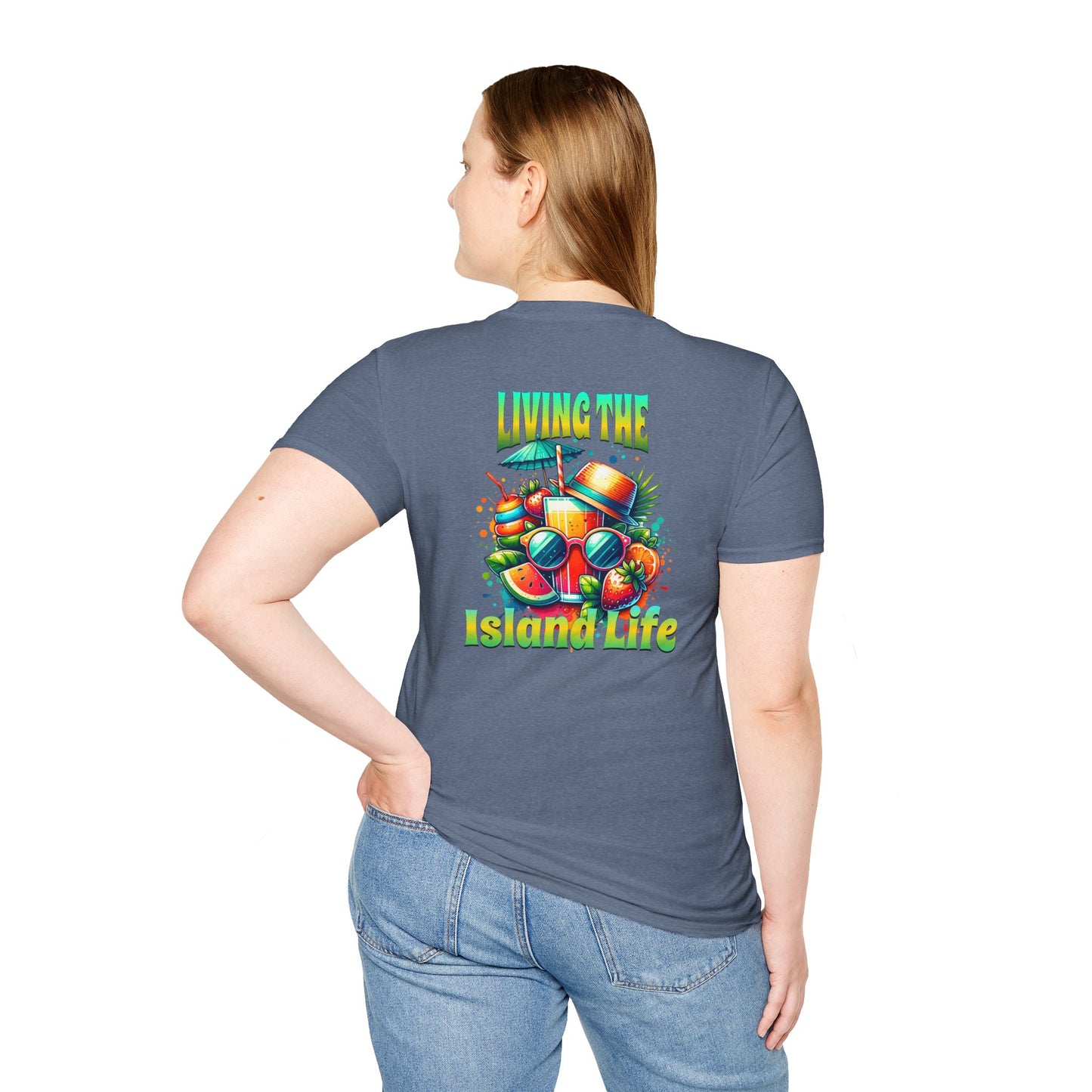 Living the Island Life Unisex Softstyle T-Shirt