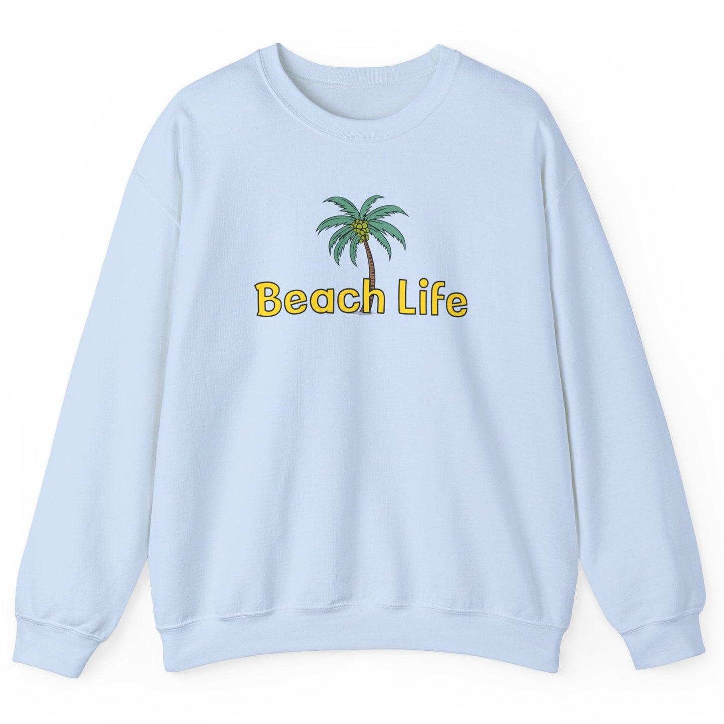 Beach Life Unisex Heavy Blend™ Crewneck Sweatshirt by Caribbean Rays