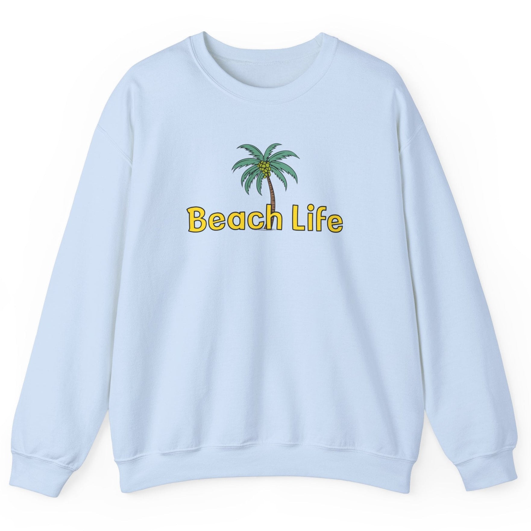 Beach Life Unisex Heavy Blend™ Crewneck Sweatshirt by Caribbean Rays
