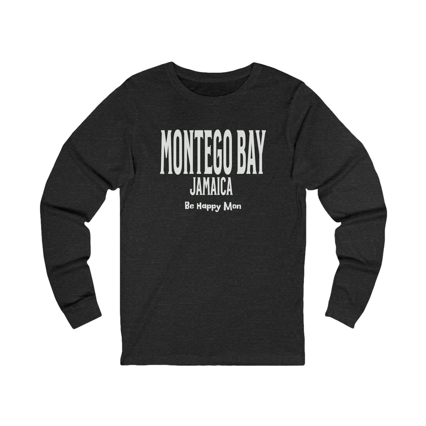 Montego Bay Unisex Jersey Long Sleeve Tee - Caribbean Rays