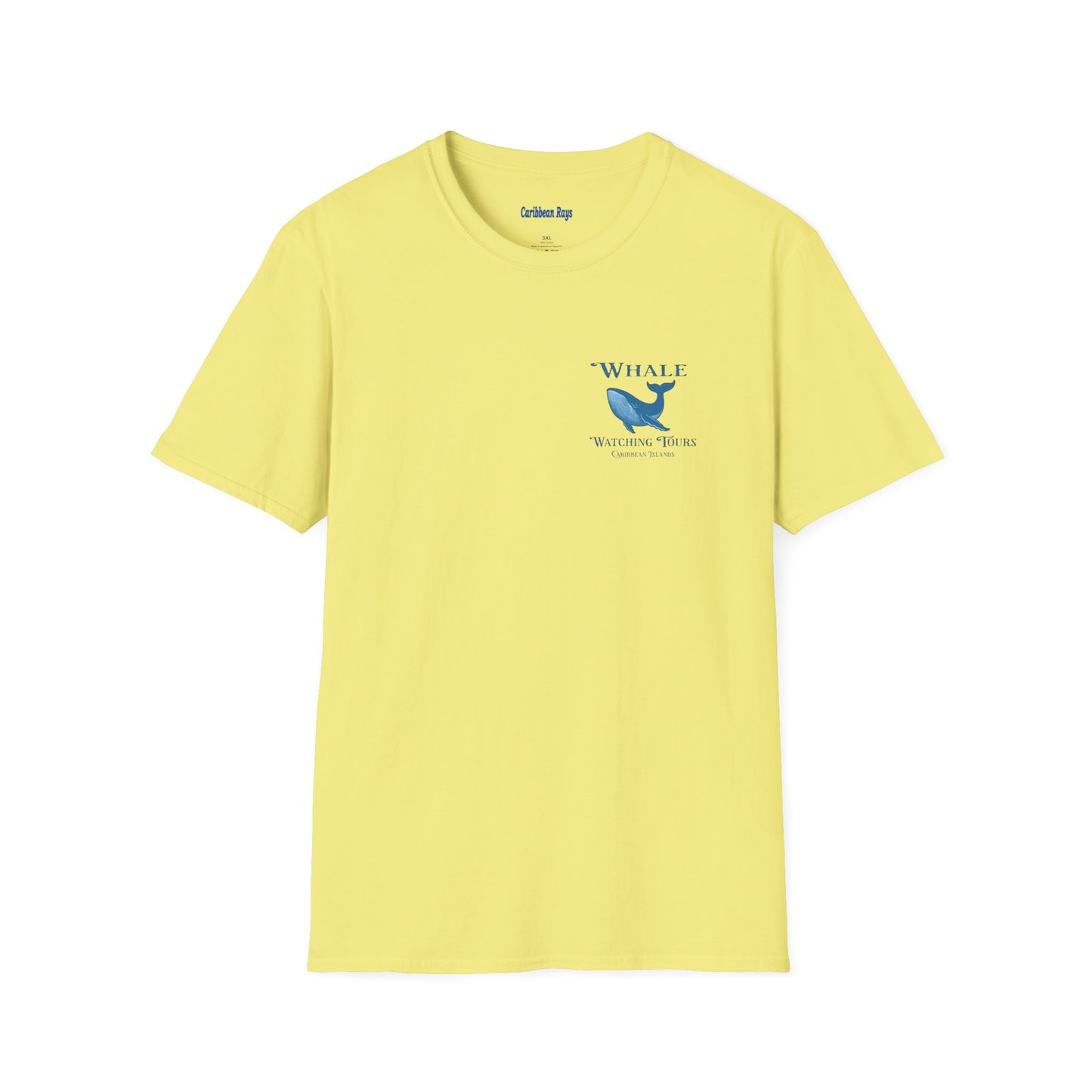 Whale Watching Tours Unisex Softstyle T-Shirt