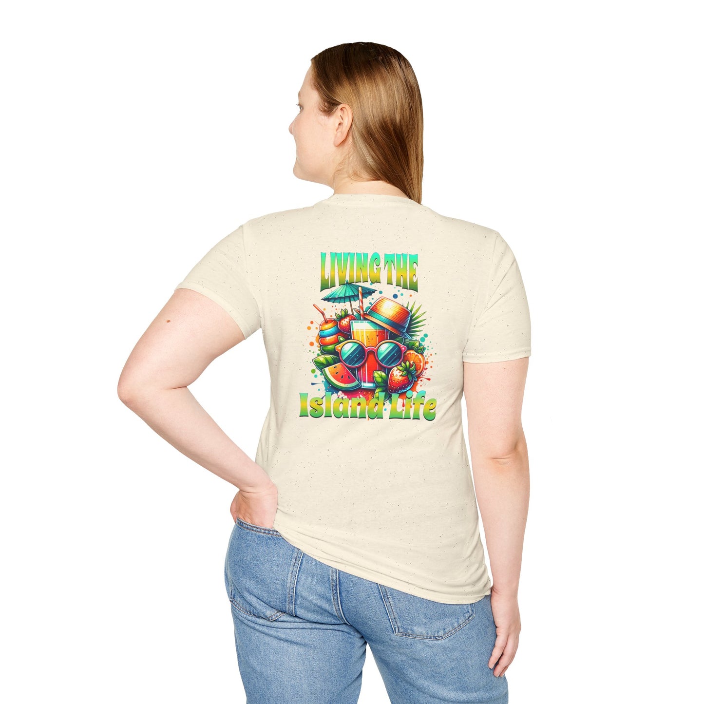 Living the Island Life Unisex Softstyle T-Shirt