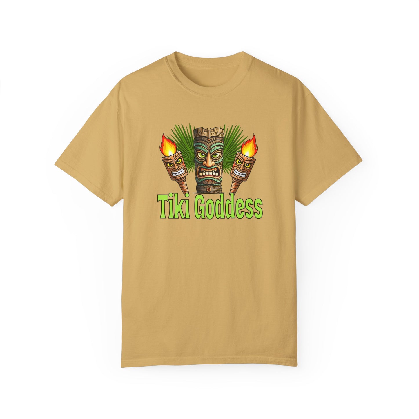 Resort Collection Tiki Goddess Unisex Garment-Dyed T-shirt