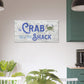 The Crab Shack Canvas Wall Print Caribbean Rays
