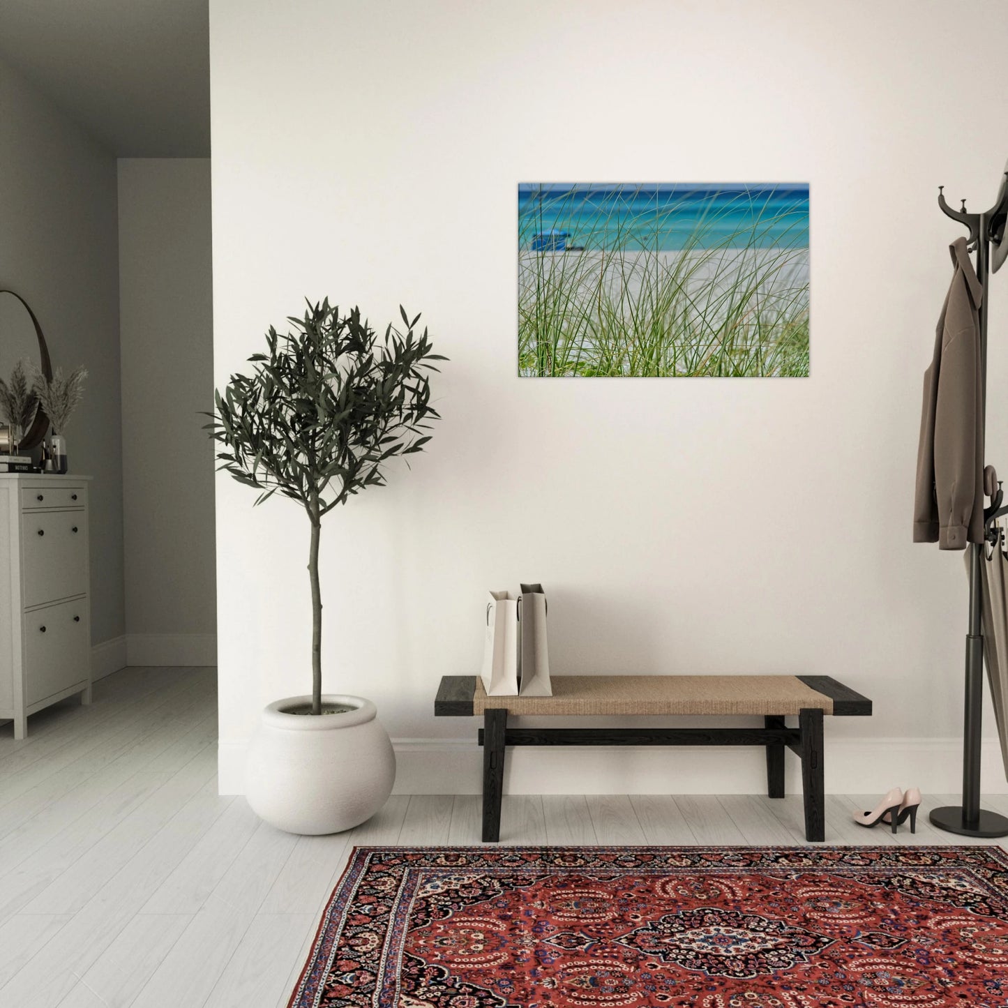 Beach Grass Canvas Wall Print at Caribbean Rays