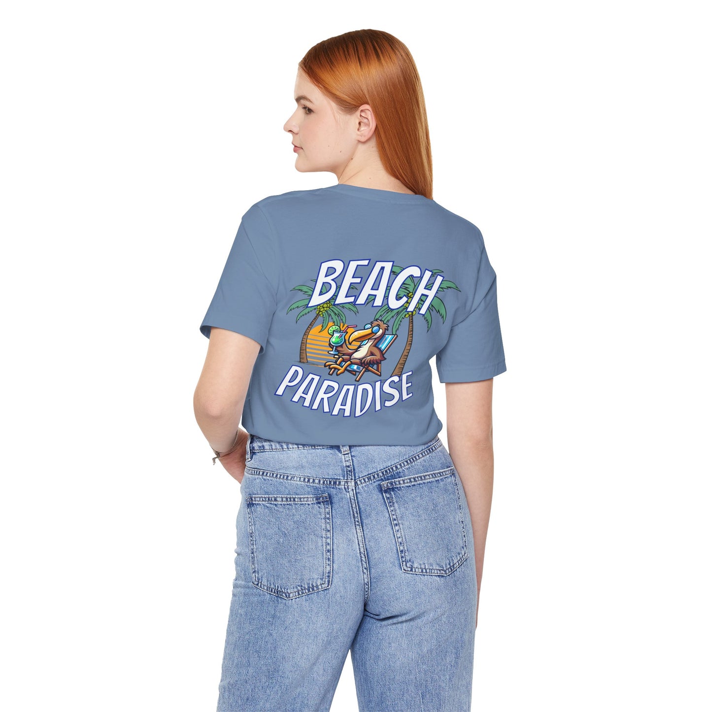 Beach Paradise Unisex Jersey Short Sleeve Tee