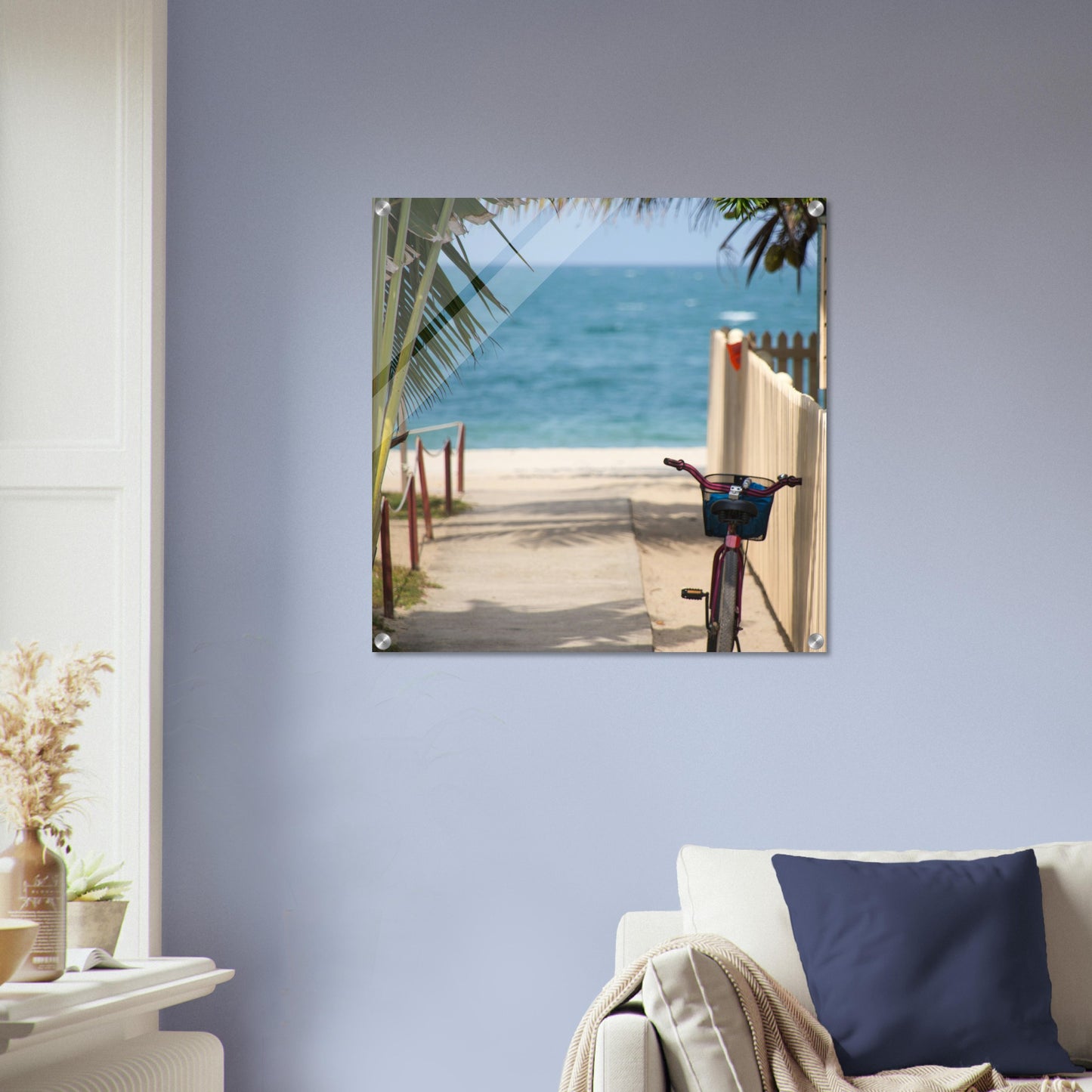 Living in Paradise Acrylic Print - Caribbean Rays