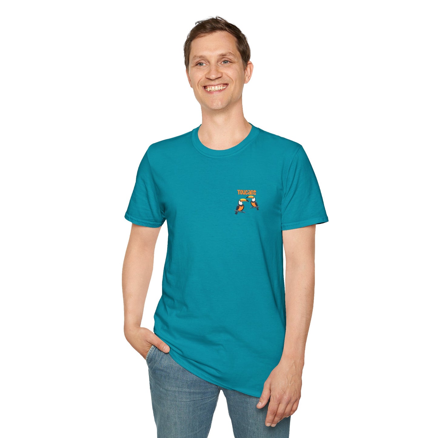 Toucans Are Better Than One Unisex Softstyle T-Shirt