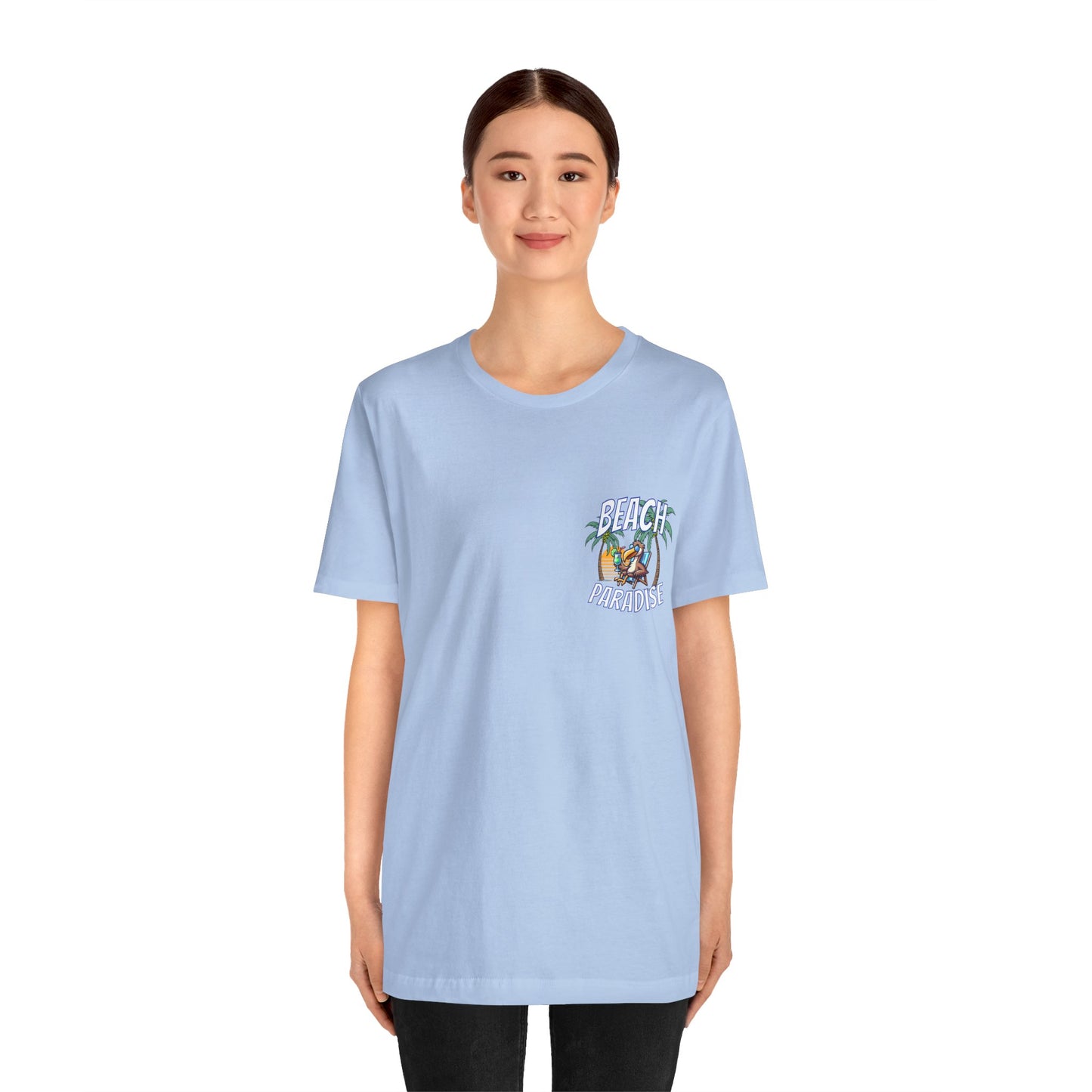 Beach Paradise Unisex Jersey Short Sleeve Tee