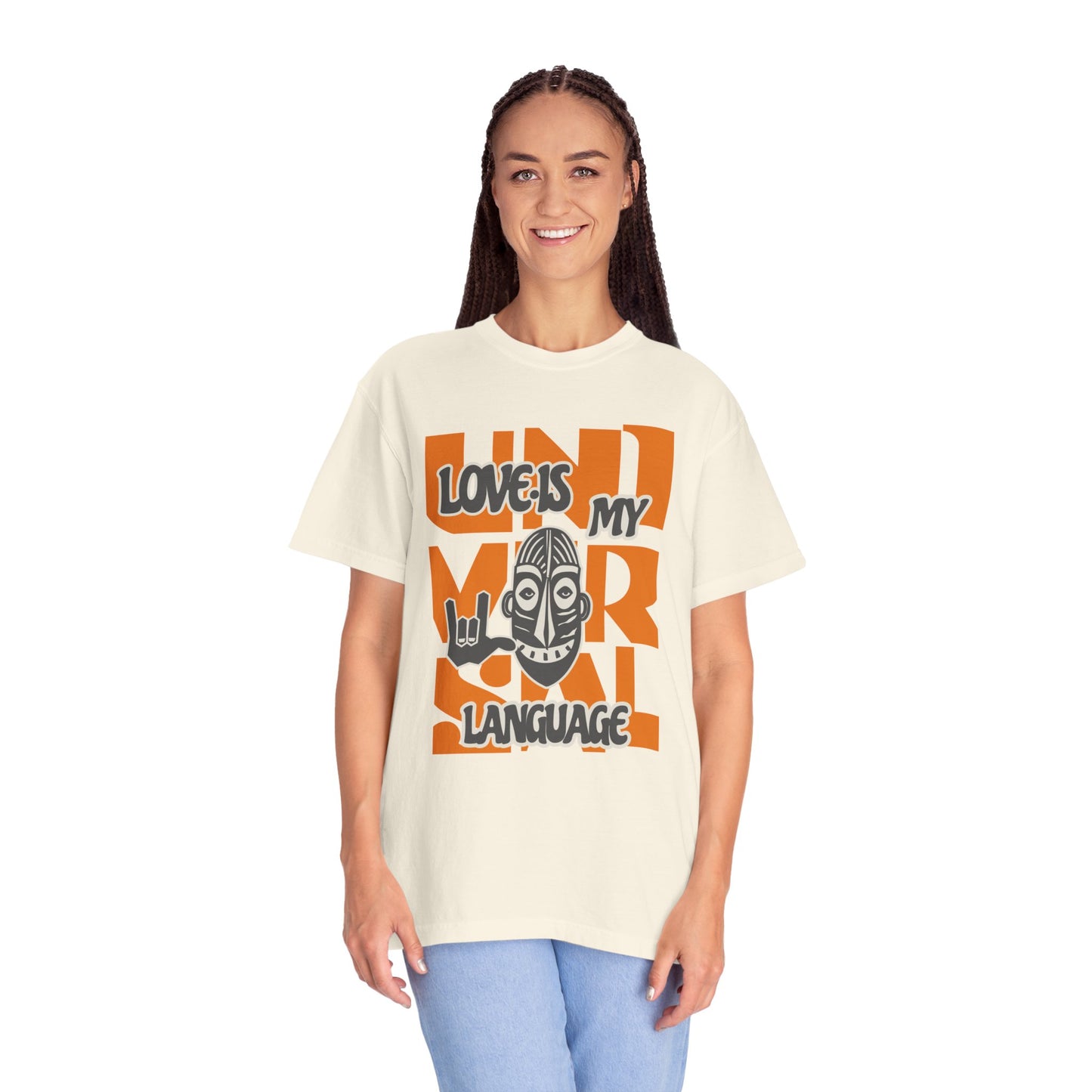 Love Is My Language Tee, Comfort-Colors Unisex T-Shirt