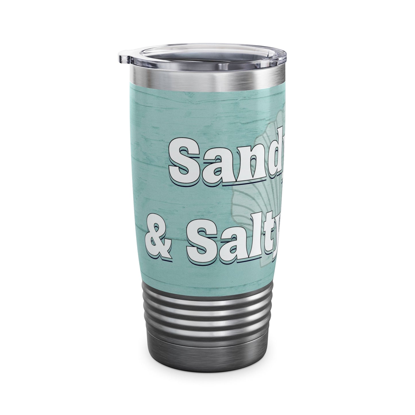 Sandy Toes & Salty Kisses Ringneck Tumbler, 20oz