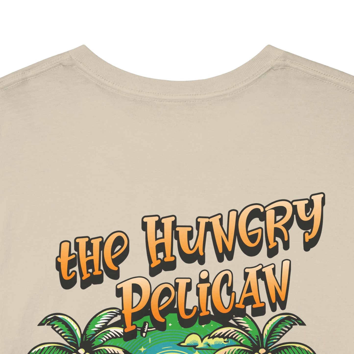 The Hungry Pelican Dockside Paradise Unisex Heavy Cotton Tee