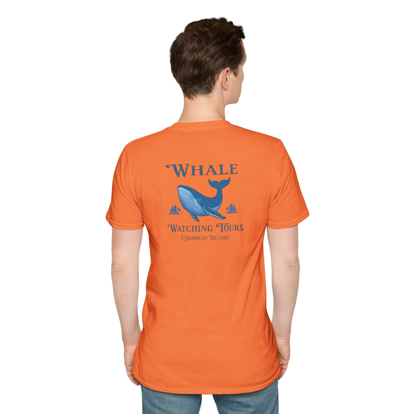 Whale Watching Tours Unisex Softstyle T-Shirt