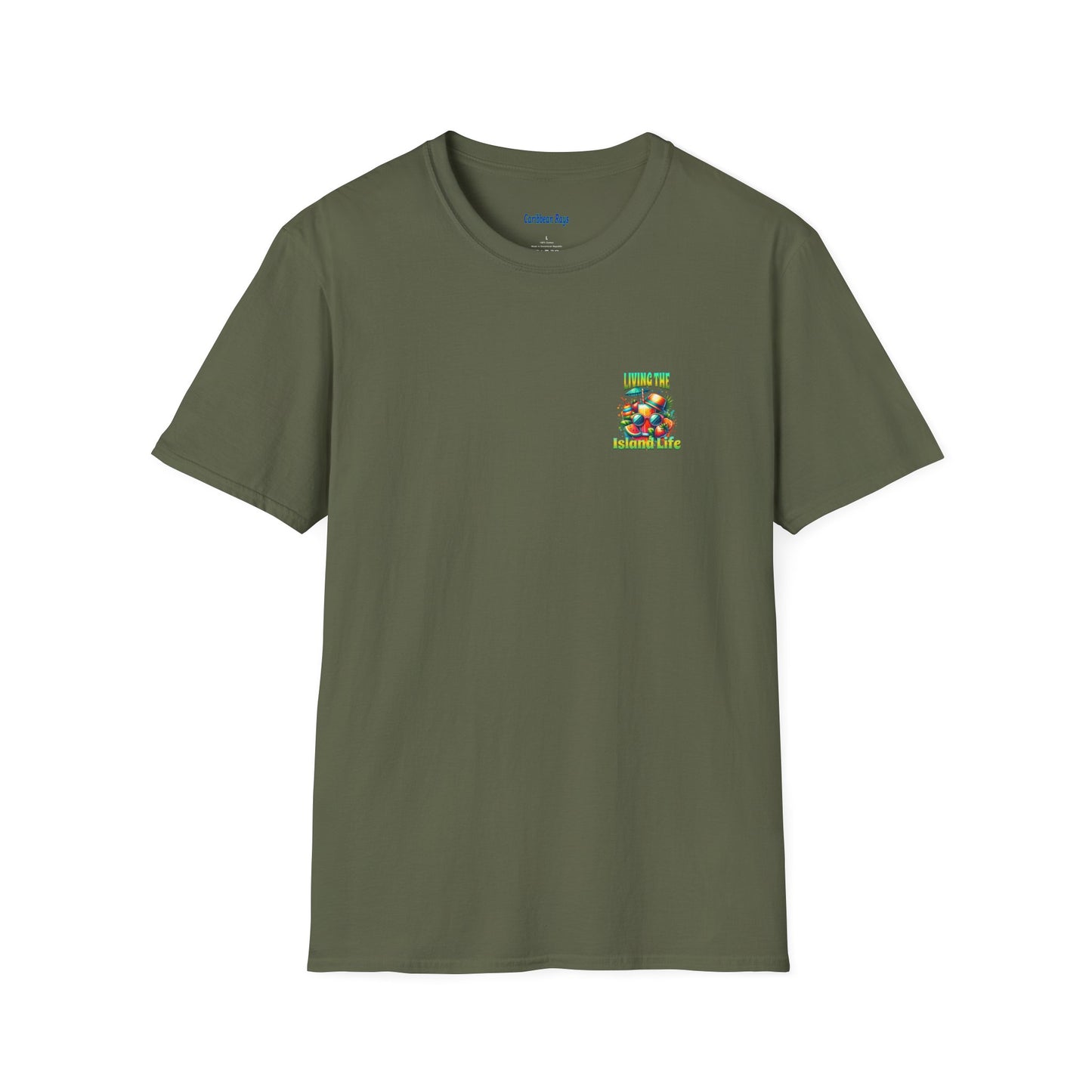 Living the Island Life Unisex Softstyle T-Shirt