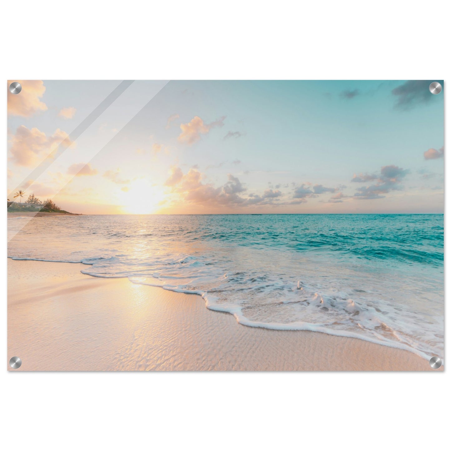 Island Bliss Acrylic Wall Print by Caribbean Rays
