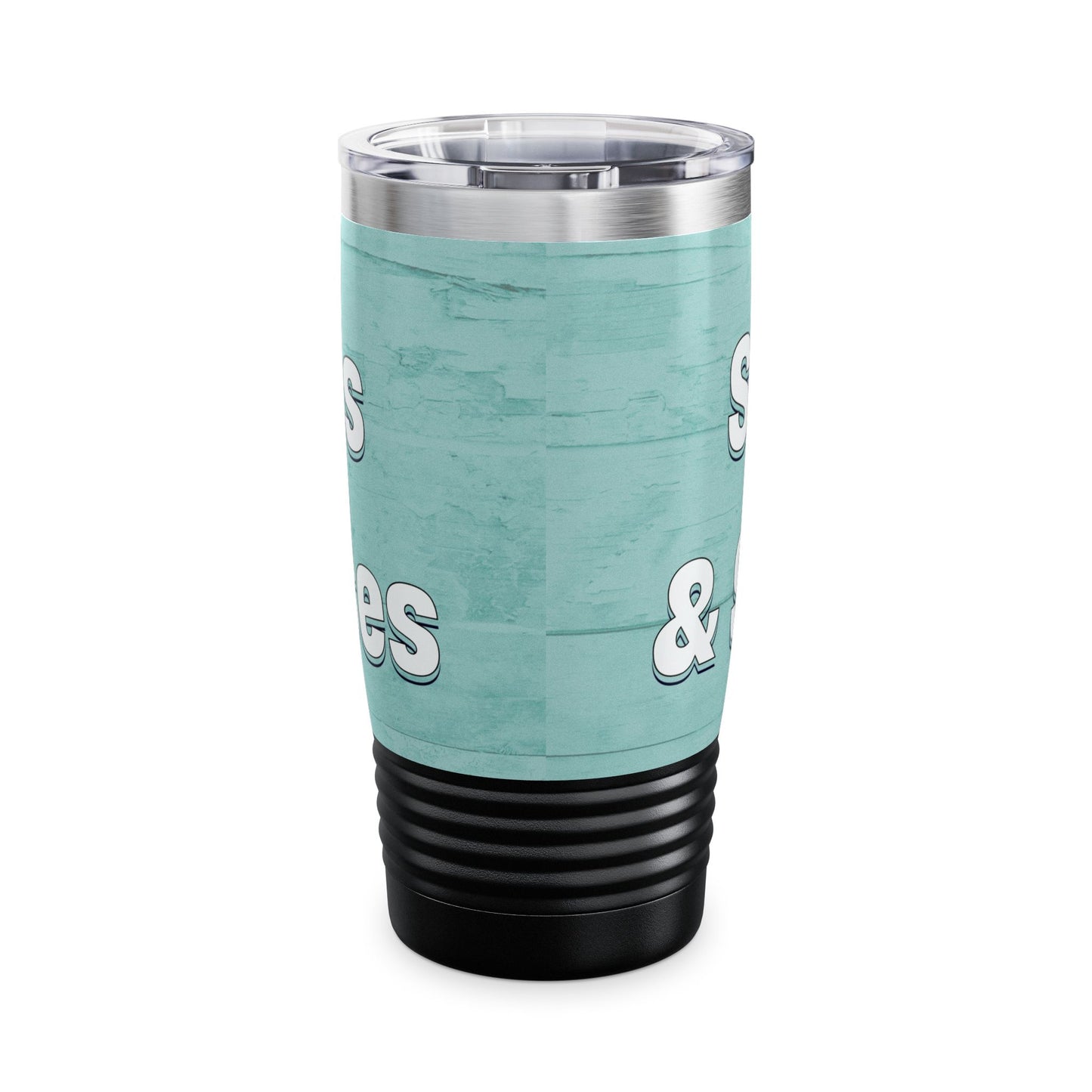 Sandy Toes & Salty Kisses Ringneck Tumbler, 20oz