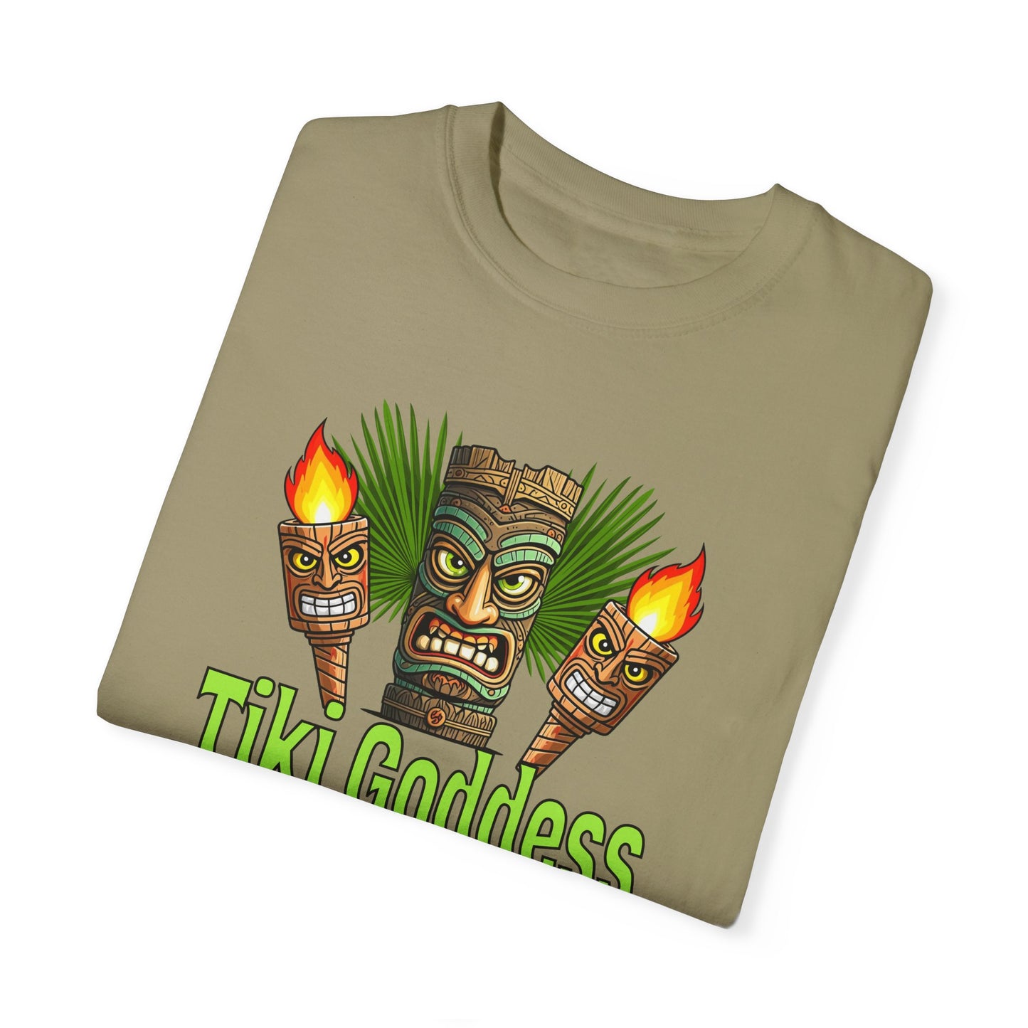 Resort Collection Tiki Goddess Unisex Garment-Dyed T-shirt